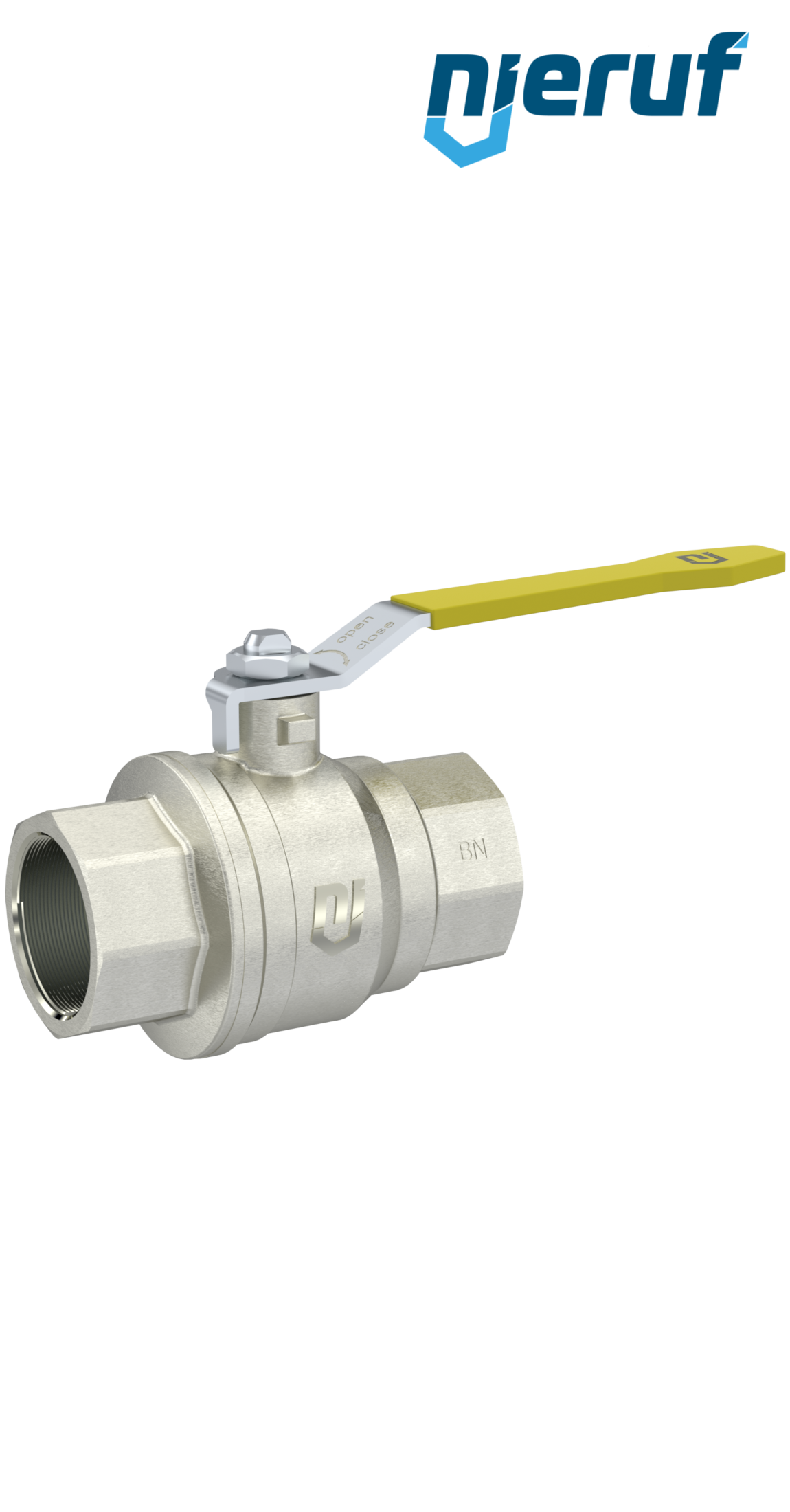 brass ball valve for gas DN20 - 3/4" inch GK14 female thread