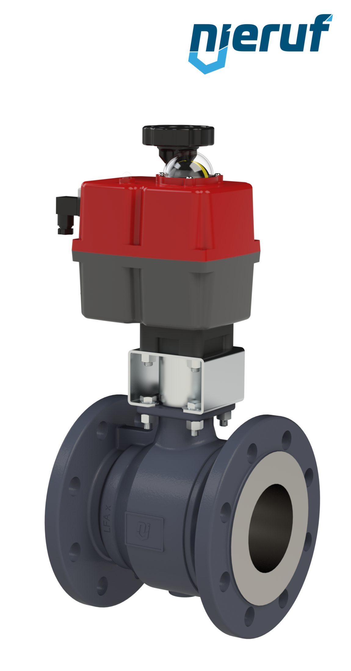 automatic-flange ball valve DN100 - 4" inch EK04 110-240V