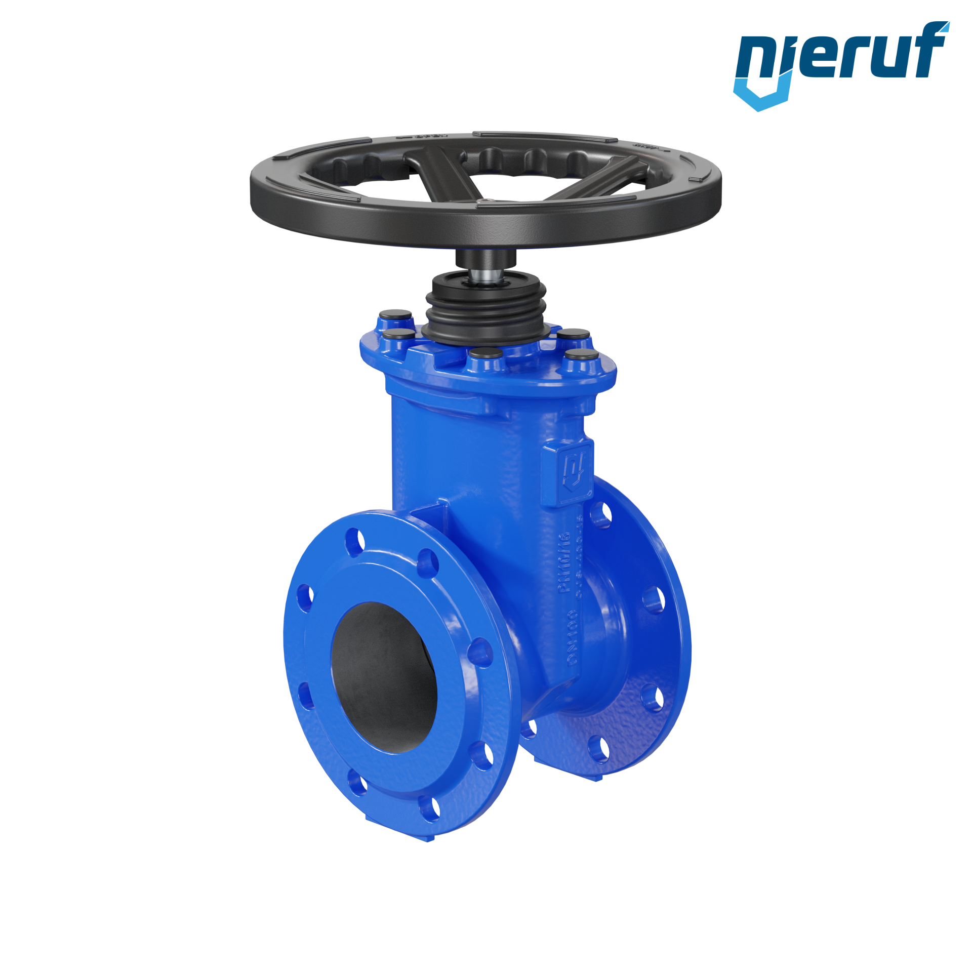 Wedge Gate Valve (flat form) made of ductile iron 0.7040 AS05 DN100 PN16