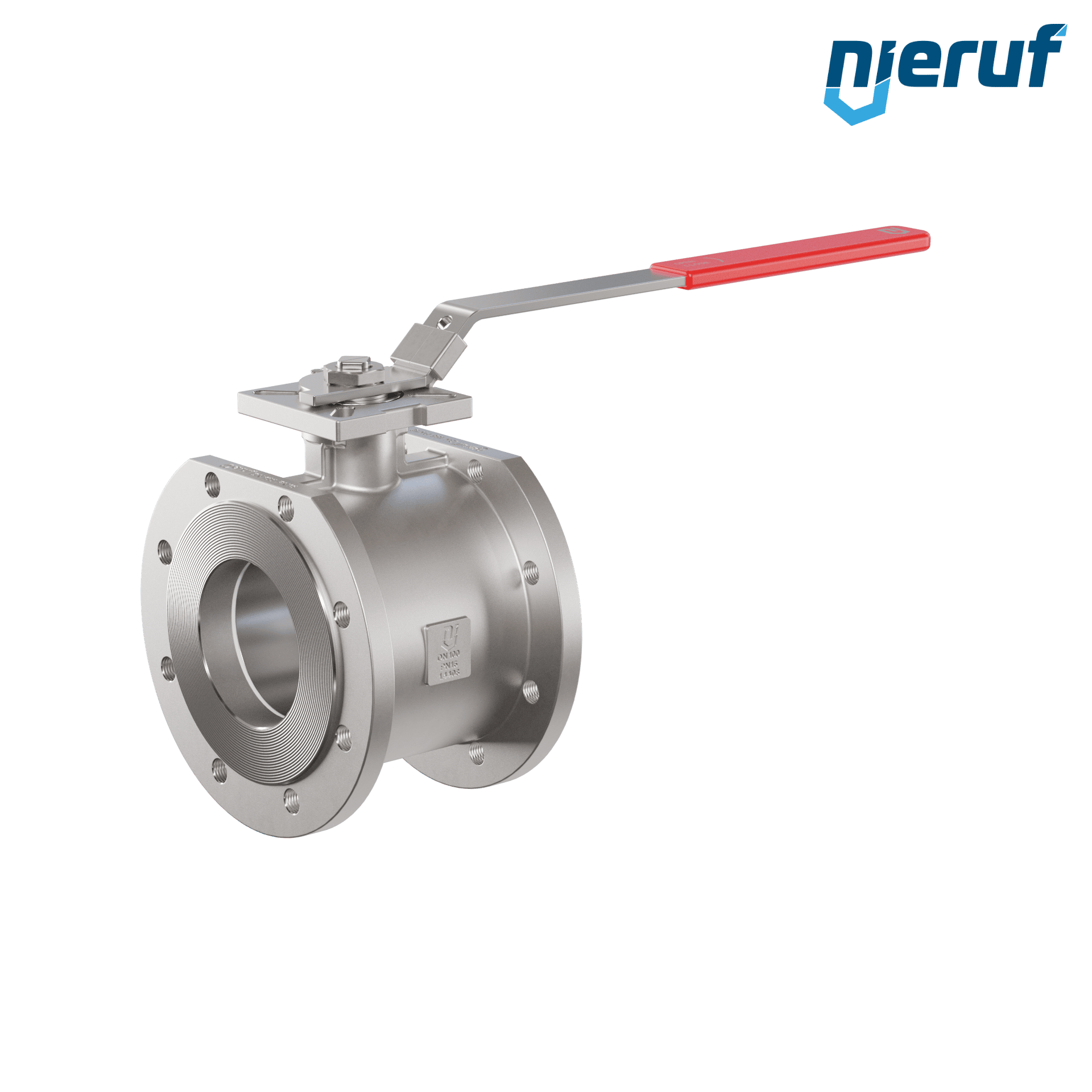 valvola a sfera dal design compatto in acciaio inossidabile DN100 PN16 FK11