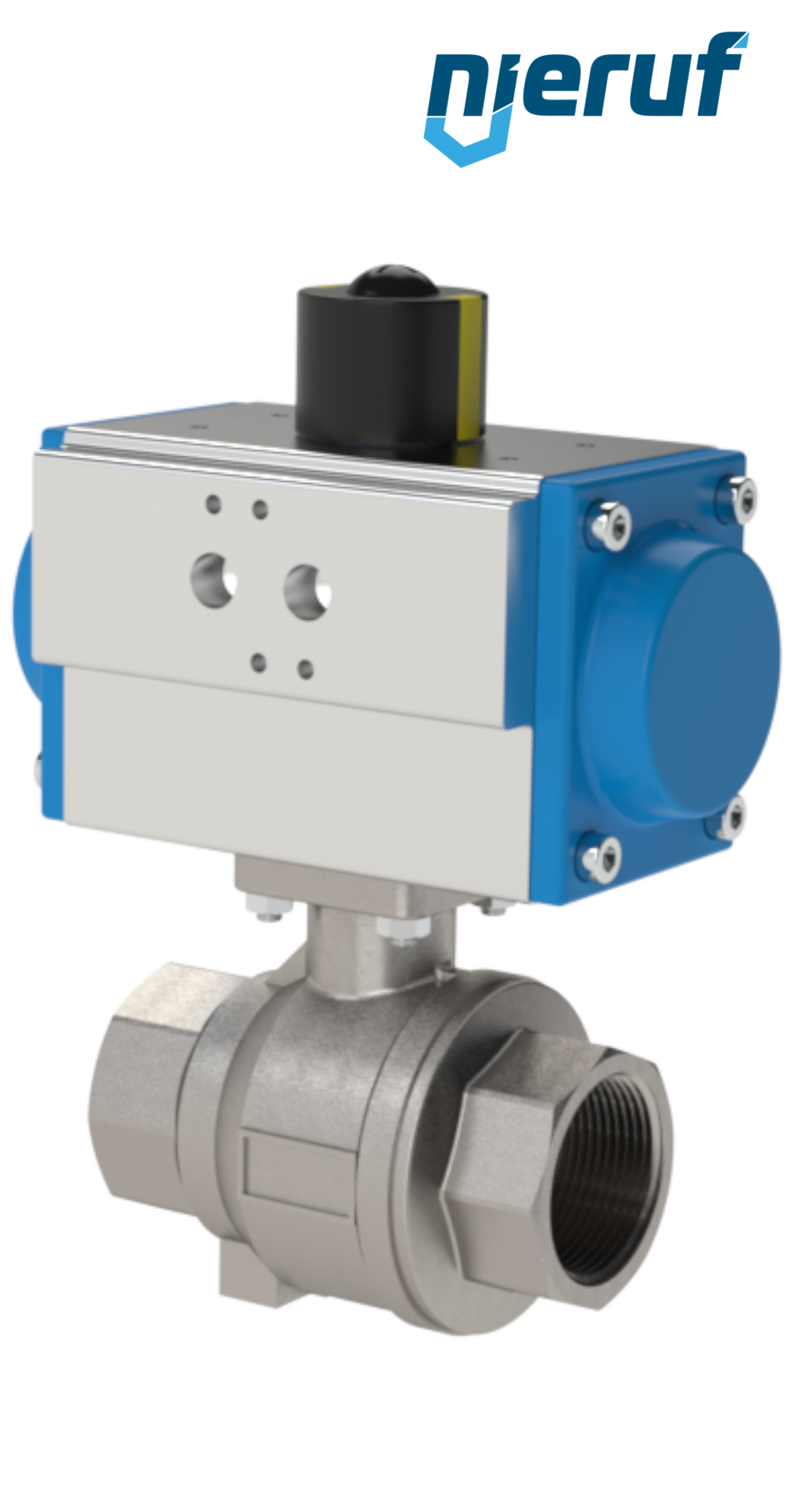 pneumatic-ball valve DN32 - 1 1/4" inch actuator single acting PK02