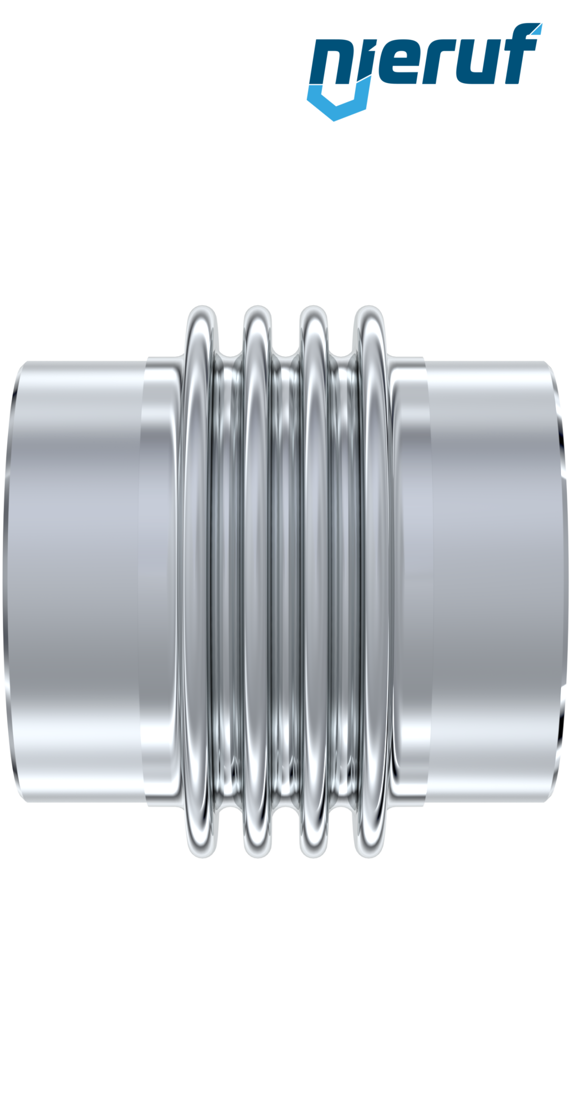 Axial expansion joint DN150 - 168,3mm type KP05 welding ends and stainless steel-bellows
