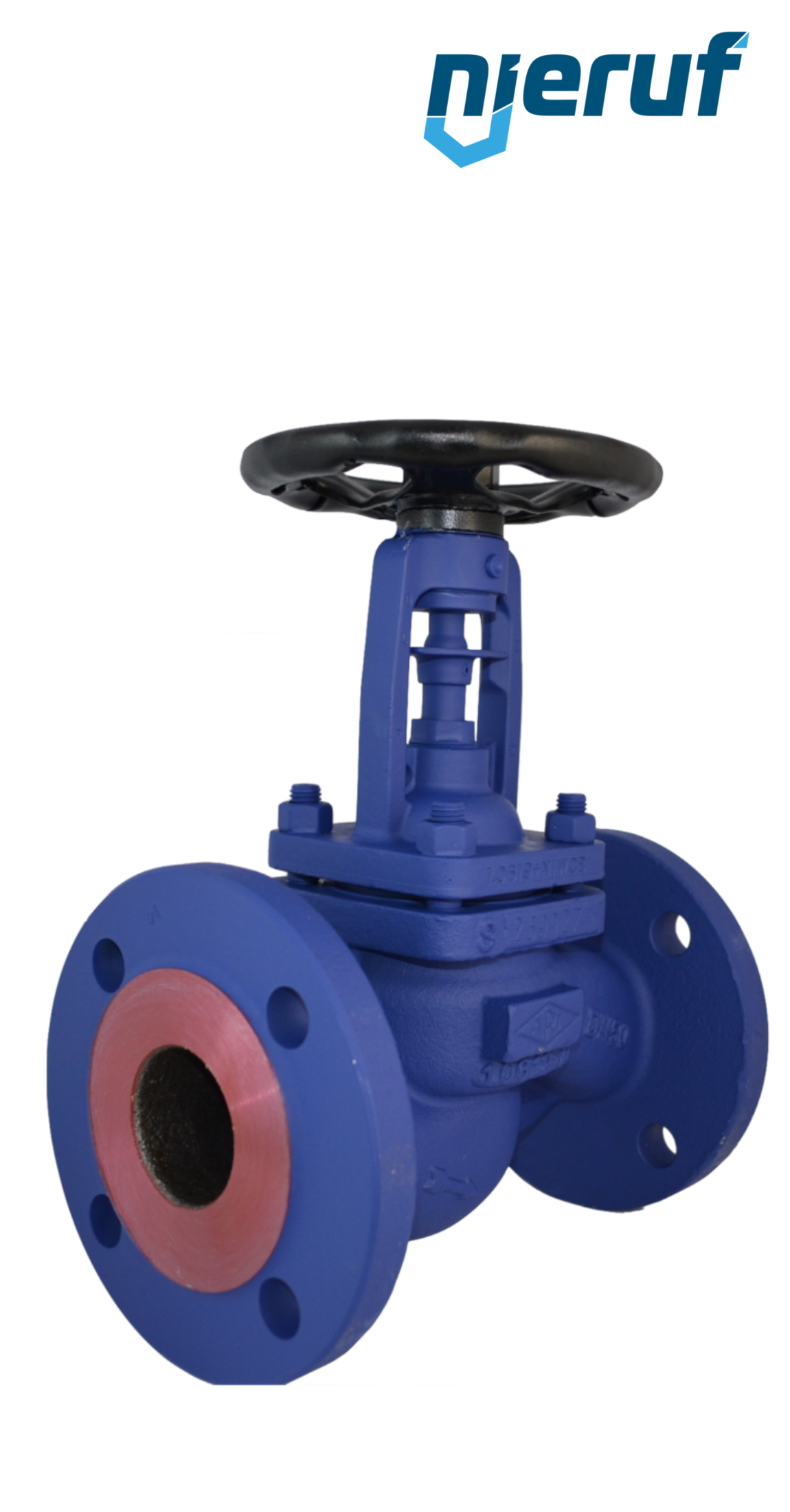 Globe valve DN 100 AV02 SG iron EN-JS1049 regulation cone