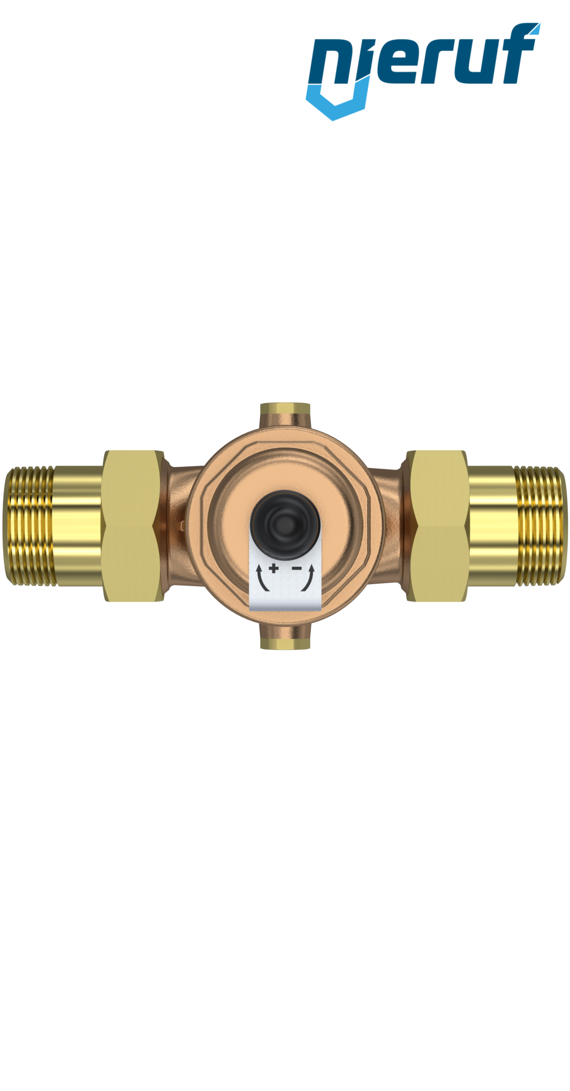 pressure reducing valve 1 1/4" inch male thread DM02 gunmetal FKM 0.5 - 2.0 bar