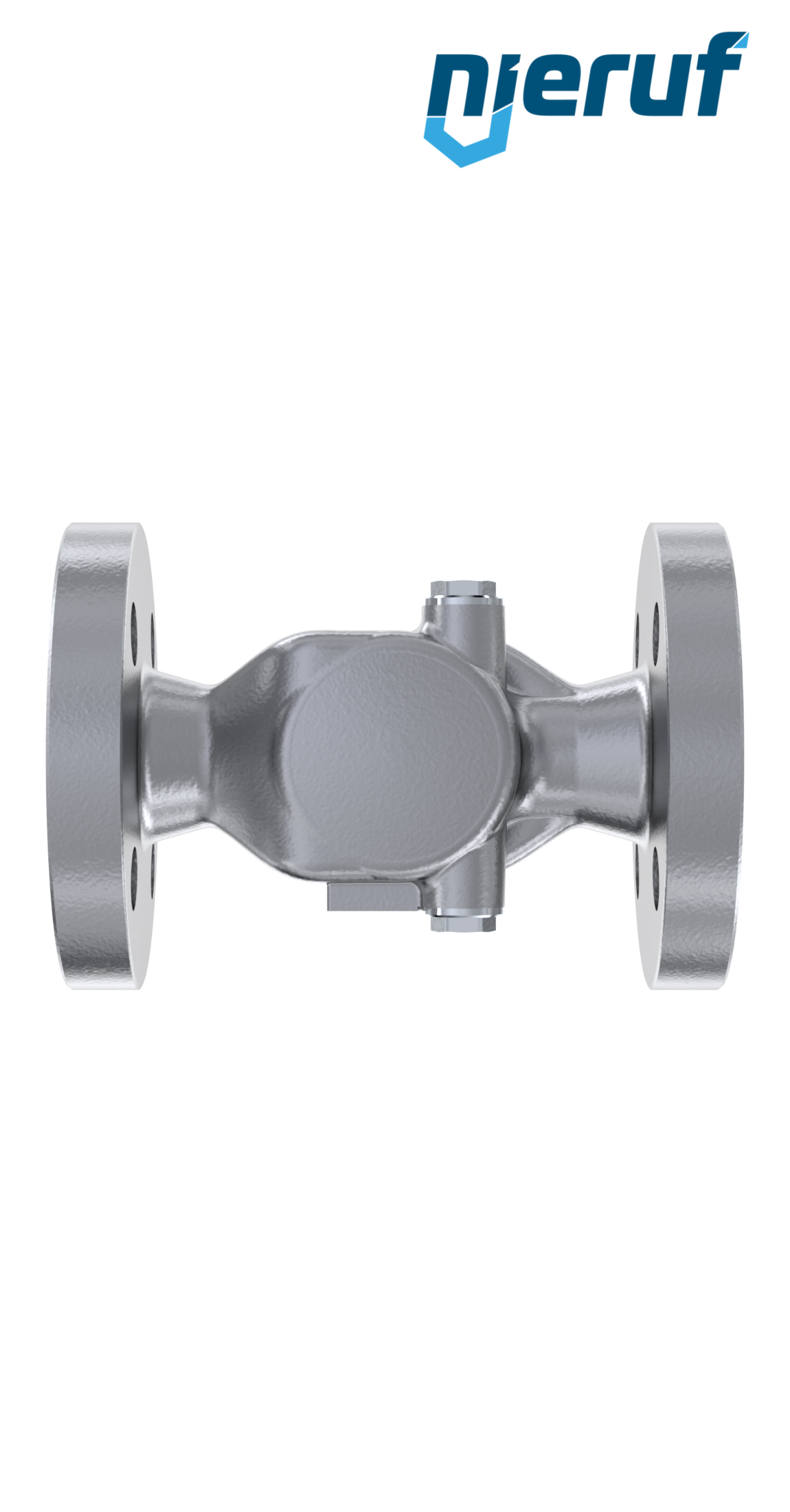 Flange-pressure reducing valve DN25 DM13 flange ANSI 150 stainless steel FPM / FKM 1.5 - 6.0 bar