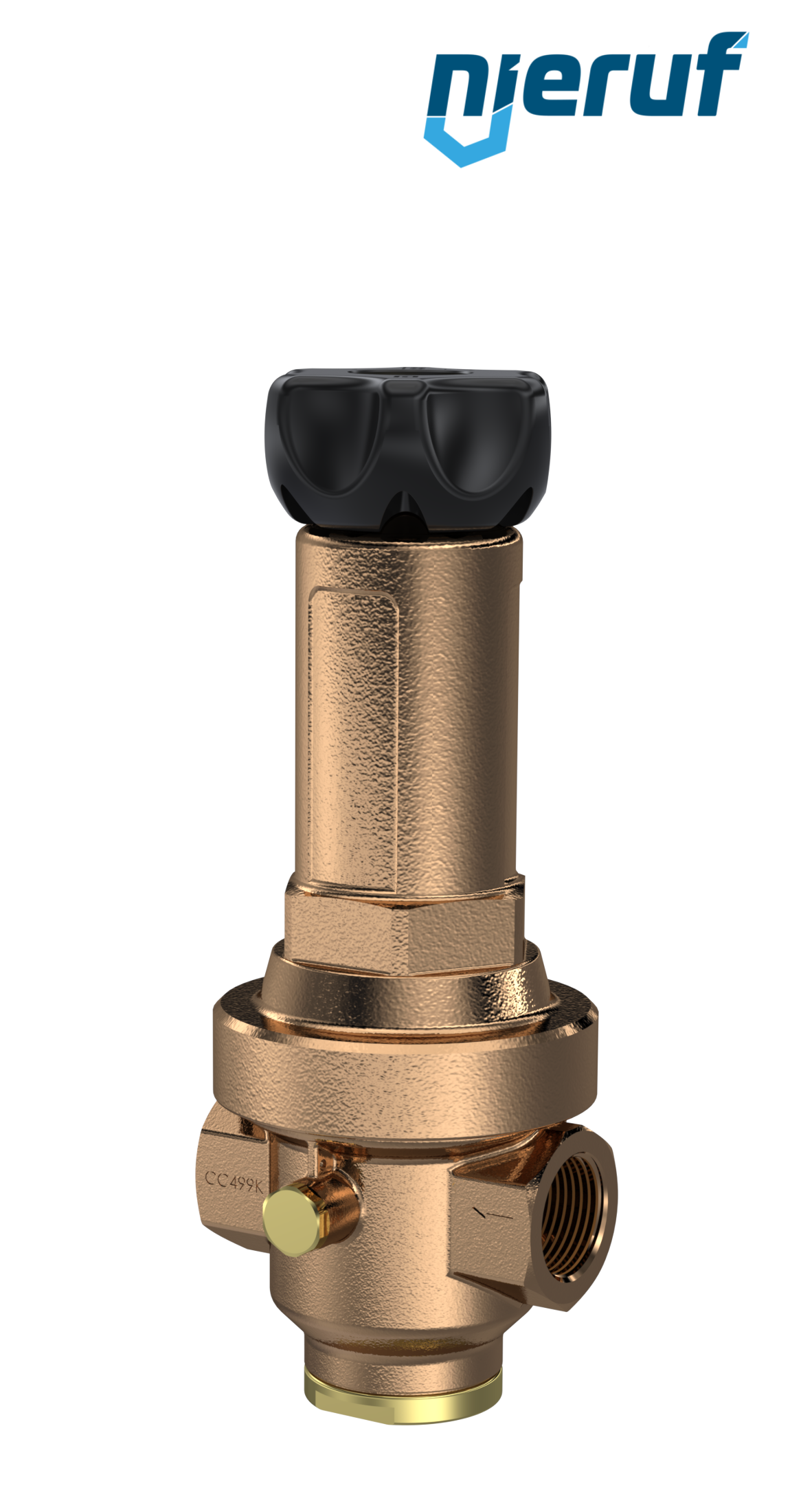 precision-pressure reducing valve 3/4" inch DM14 gunmetal FKM 5.0 - 30.0 bar