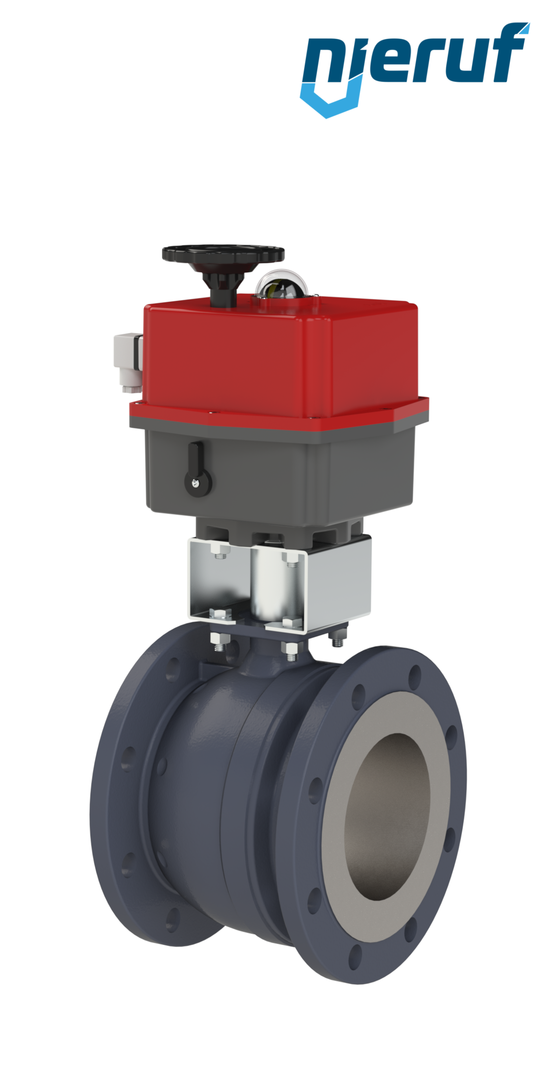 automatic-flange ball valve DN150 - 6" inch EK04 24V