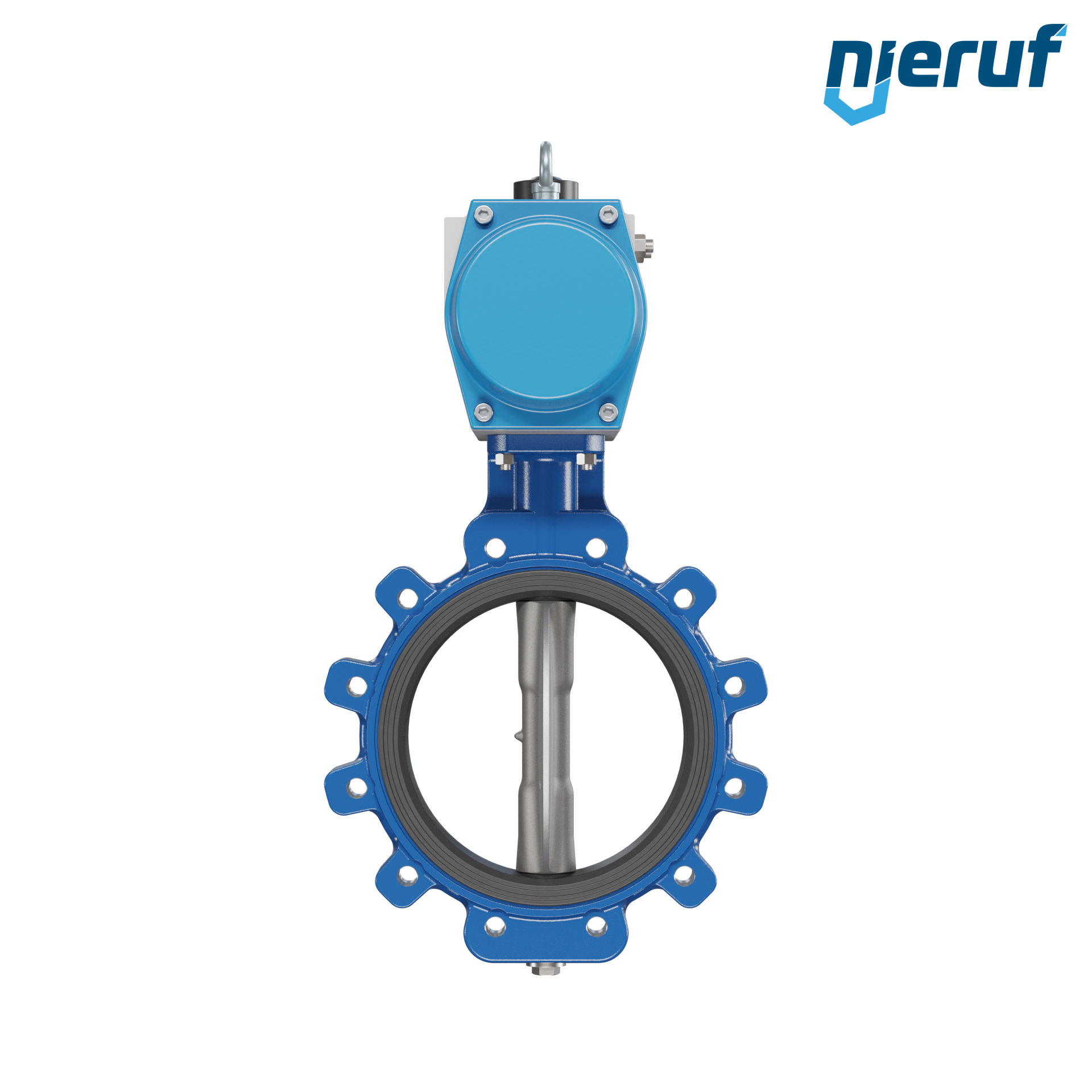 Butterfly valve DN 250 AK02 EPDM DVGW drinking water, WRAS, ACS, W270 pneumatic actuator single acting normally open