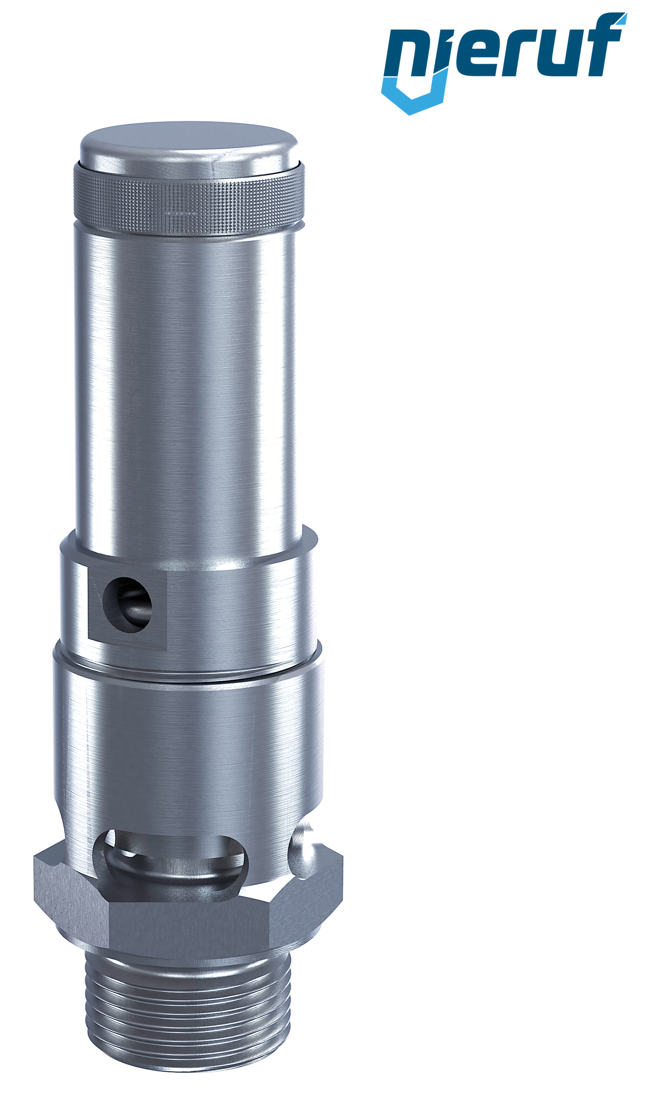 safety valve 1" SV02, stainless steel PTFE