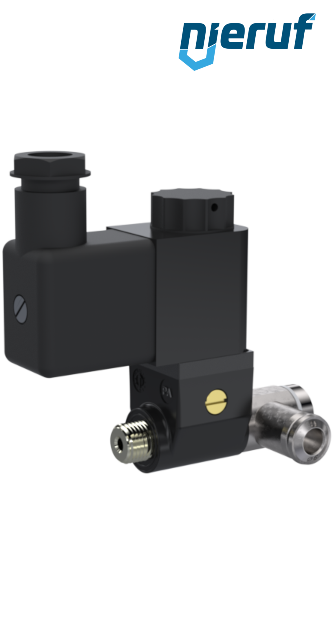 solenoid valve input: 6mm plug 24V DC KV05