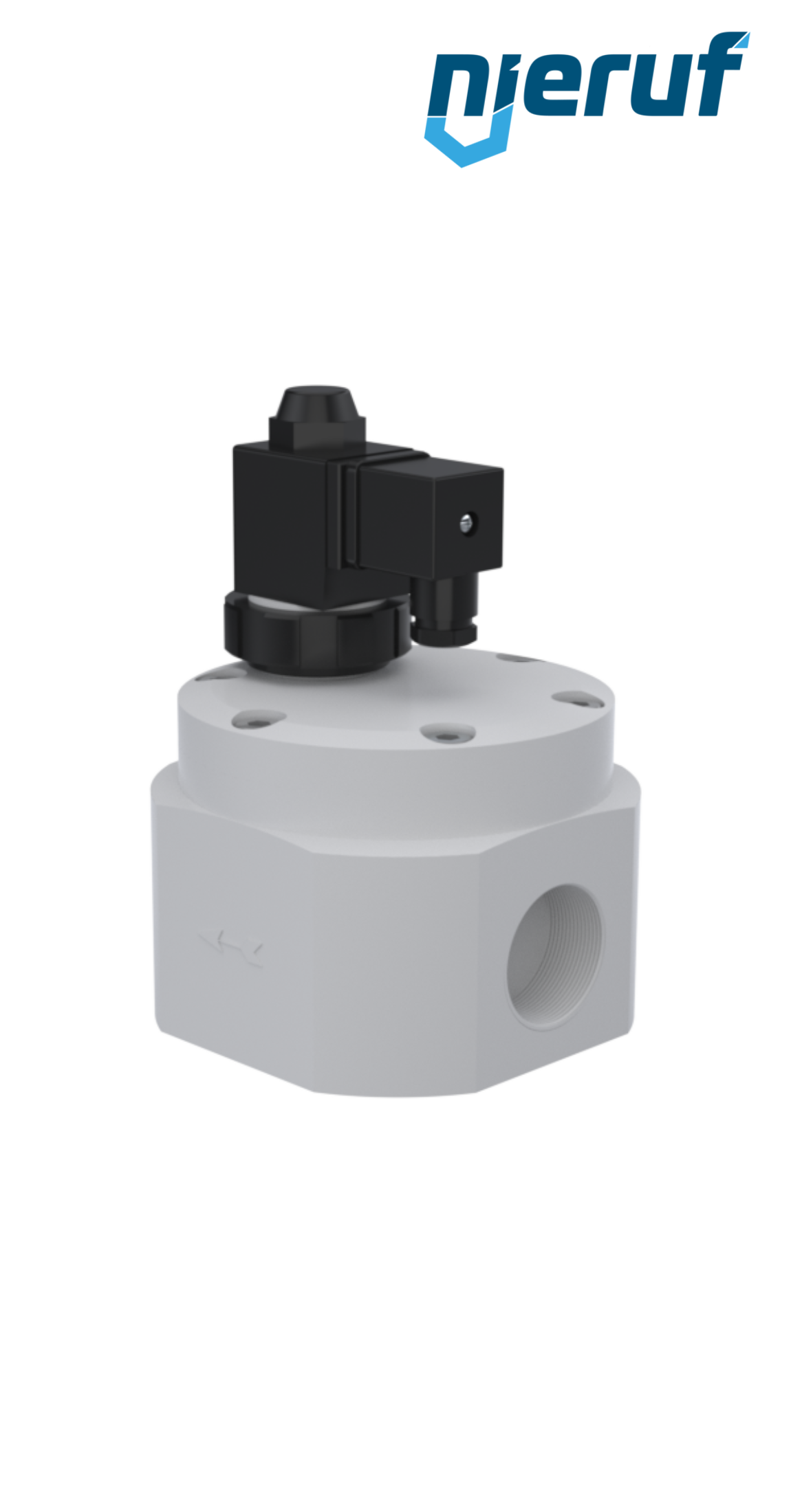 Solenoid valve d 32 PVC KV04 EPDM 230V 50Hz