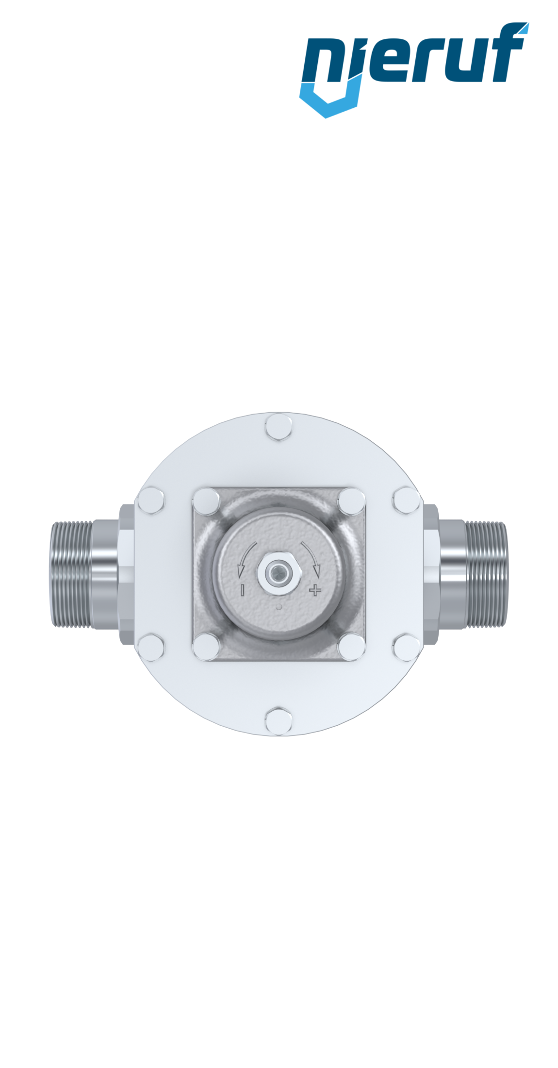 low-pressure reducing valve male thread 2" Inch DM12 stainless steel FPM 0.2 - 2.0 bar