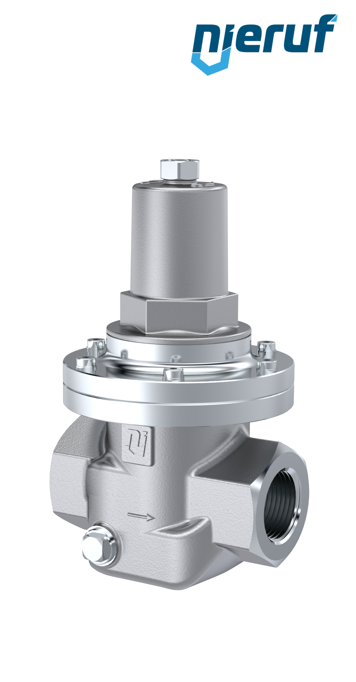pressure reducing valve 3/4" Inch DM12 stainless steel FPM / FKM 0.2 - 2.0 bar