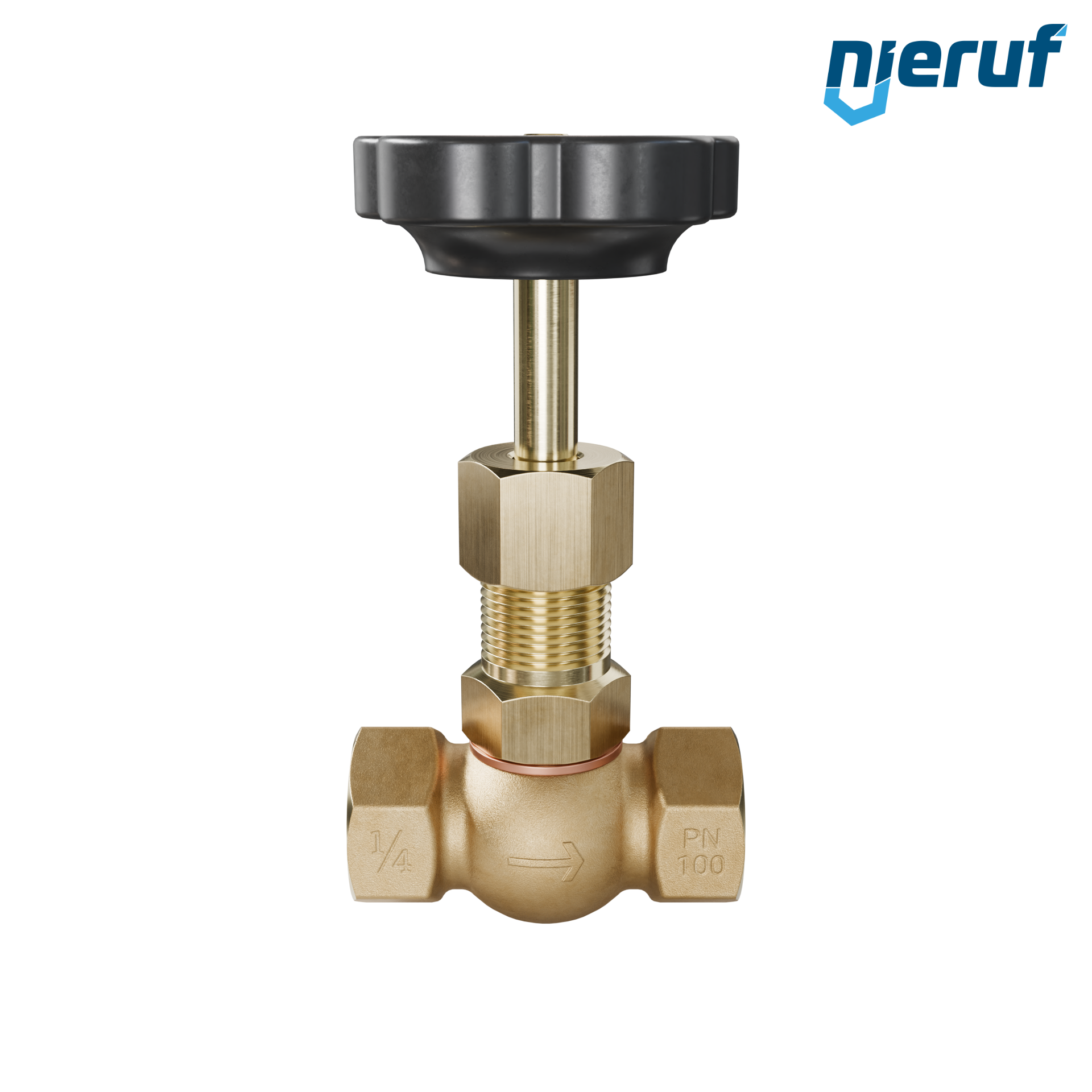 needle valve  1/4" inch NV02 brass