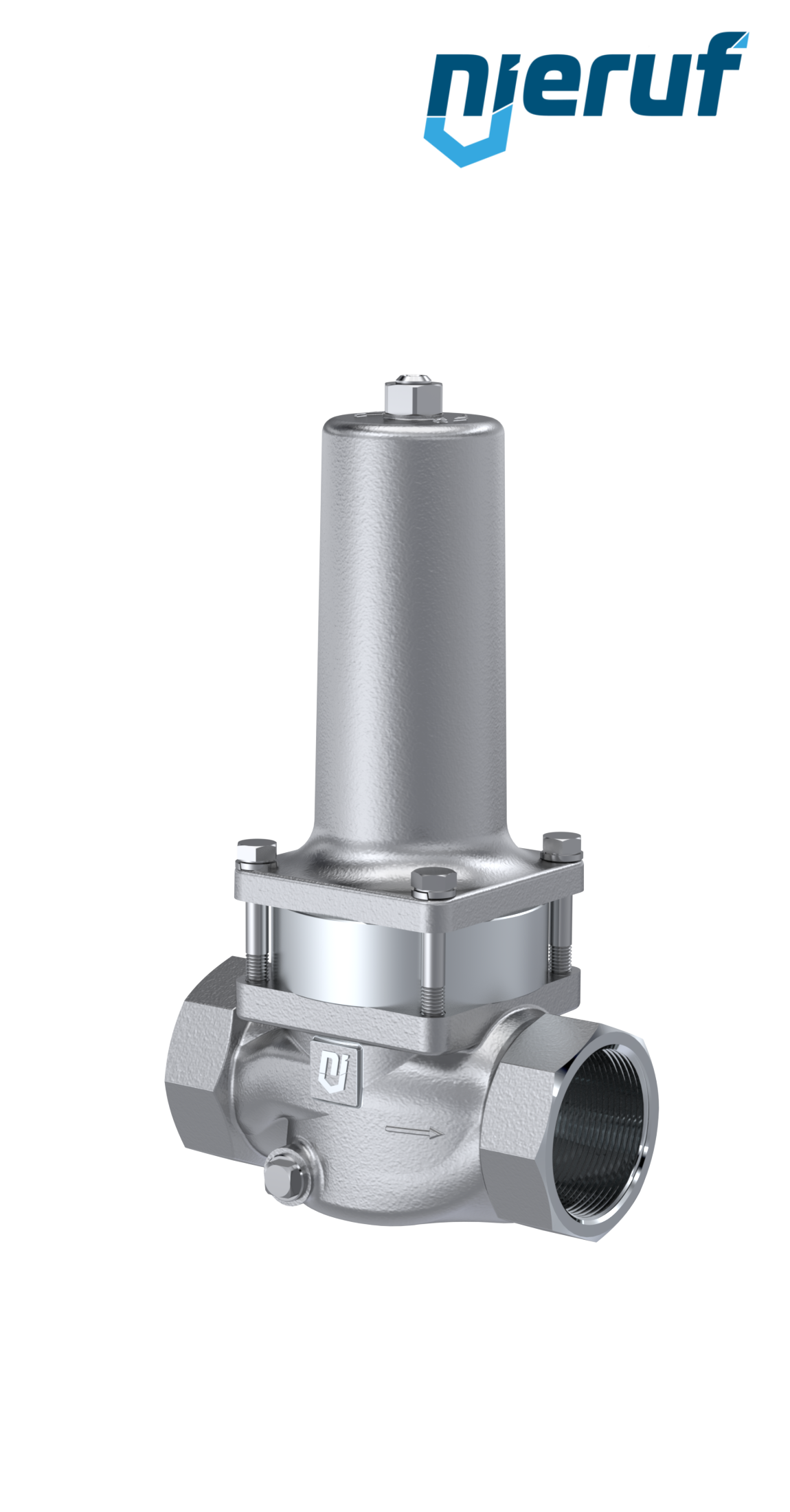 Piston-pressure reducing valve 2" Inch NPT DM10 stainless steel FPM / FKM 2.0 - 20.0 bar