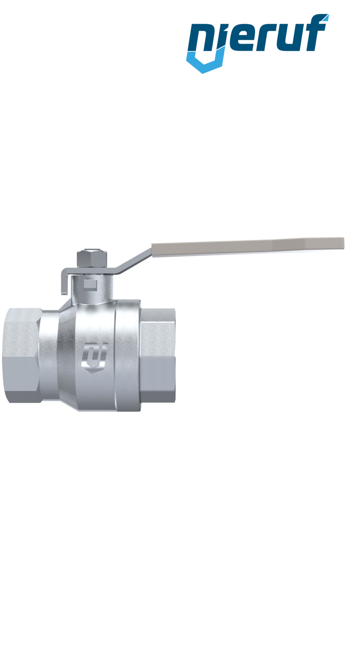 ball valve made of brass DN20 - 3/4" inch GK02 gas & water DVGW
