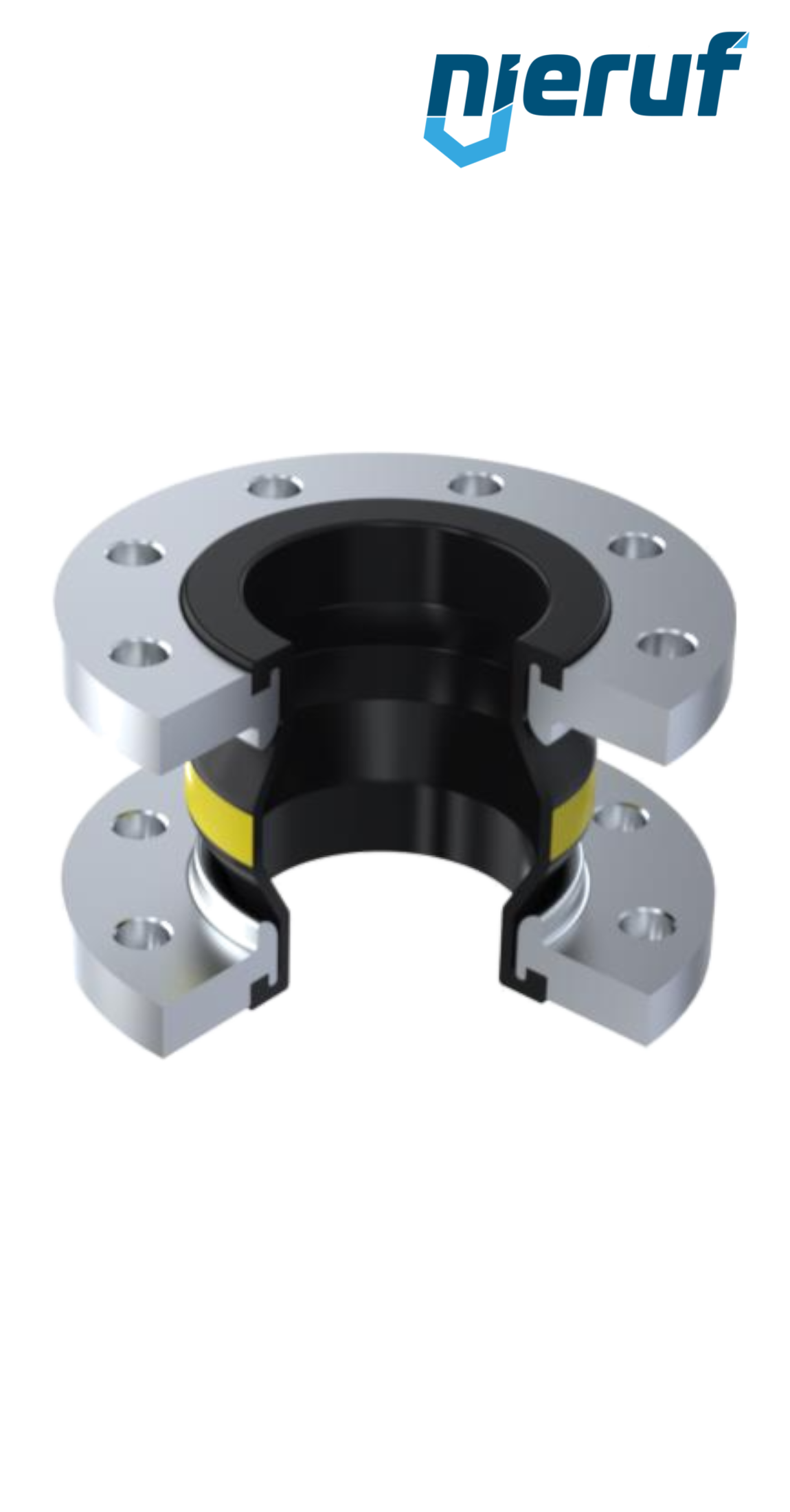 Compensators DN300 type KP04 steel-flange NBR