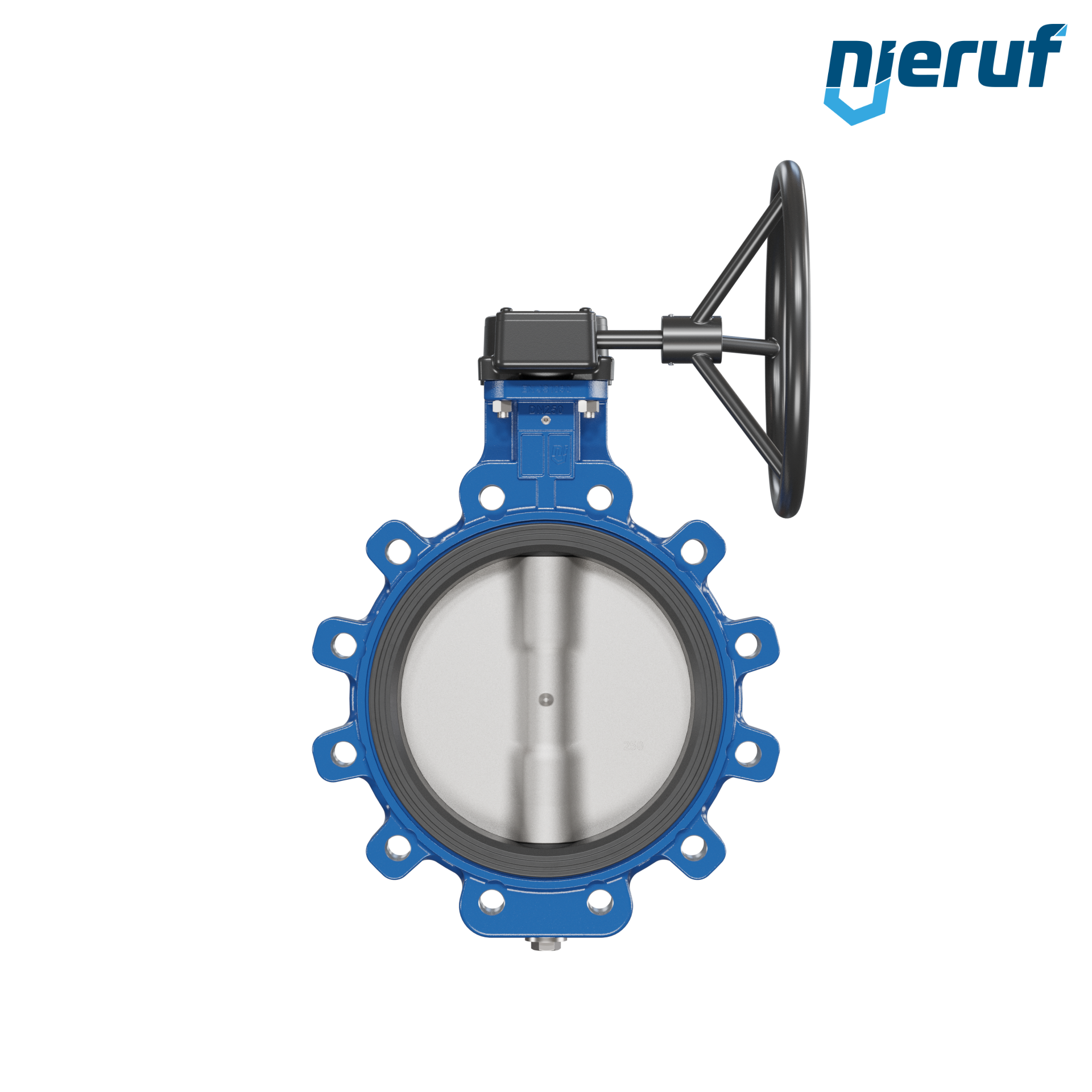 Butterfly valve AK02 DN 250 PN16 DVGW-water Worm gear