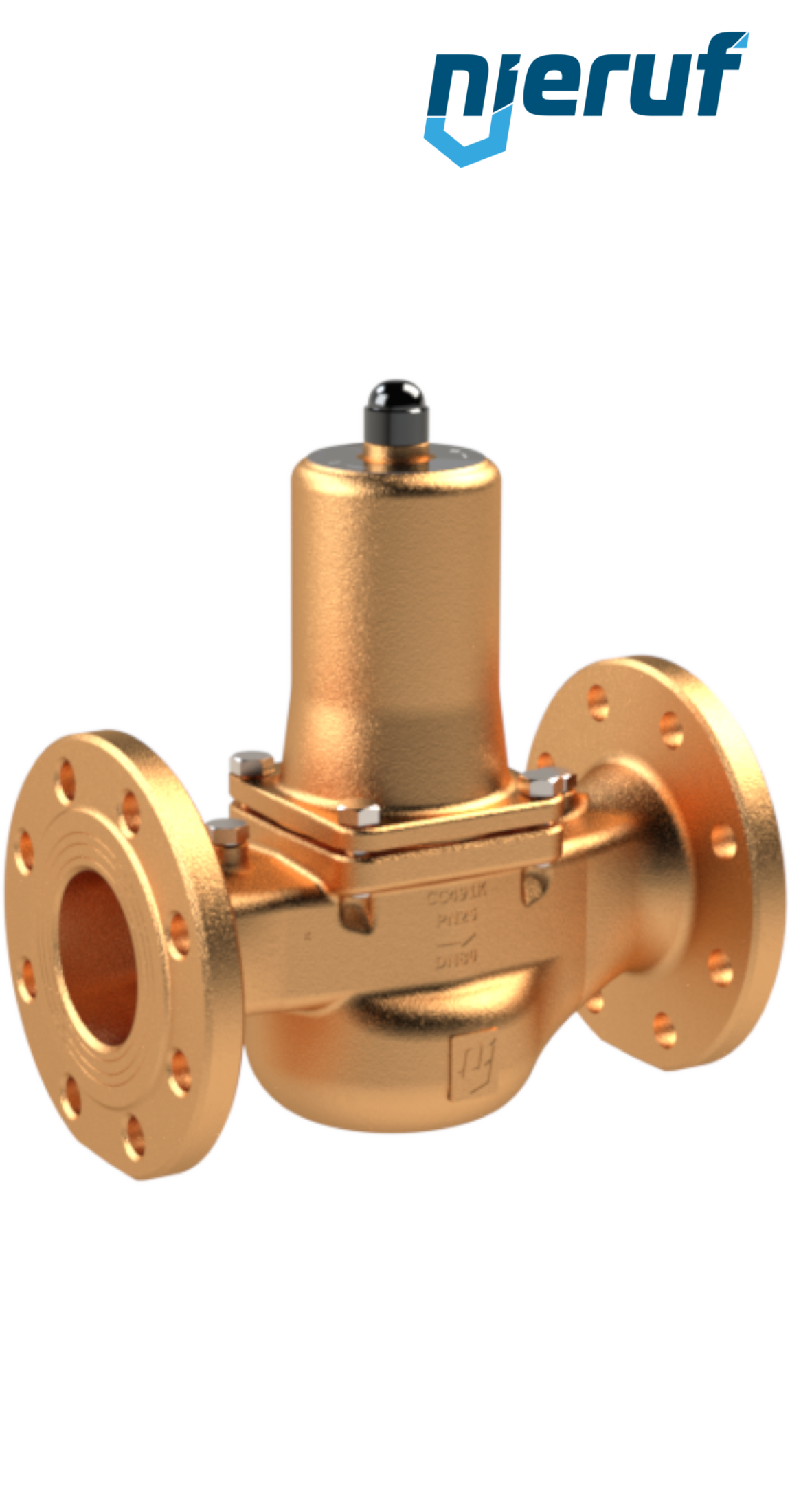 pressure reducing valve DN 65 PN16 DM06 gunmetal/brass FKM 1,0 - 8,0 bar