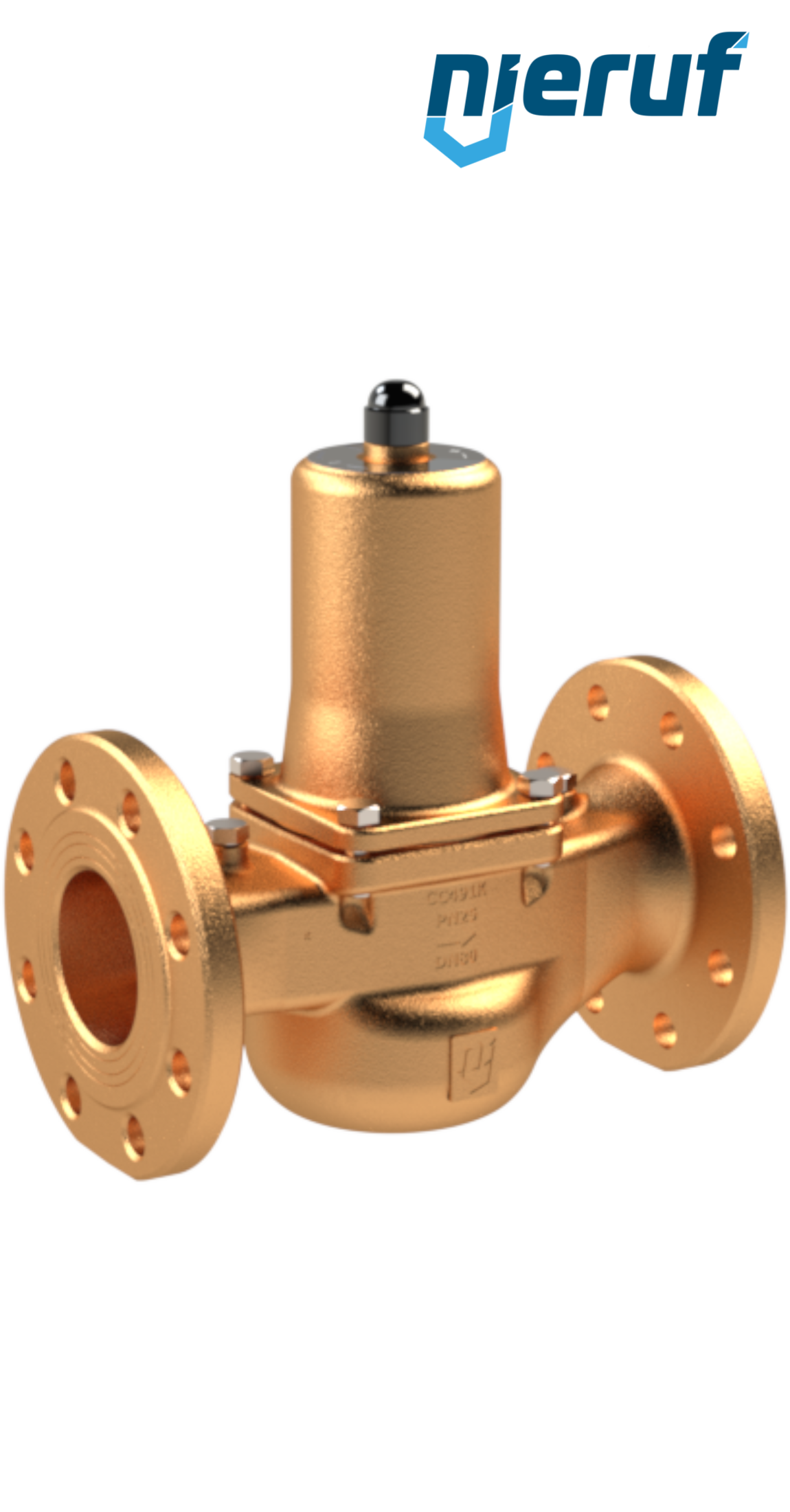 pressure reducing valve DN 65 PN16 DM06 gunmetal/brass FKM 1.0 - 8.0 bar