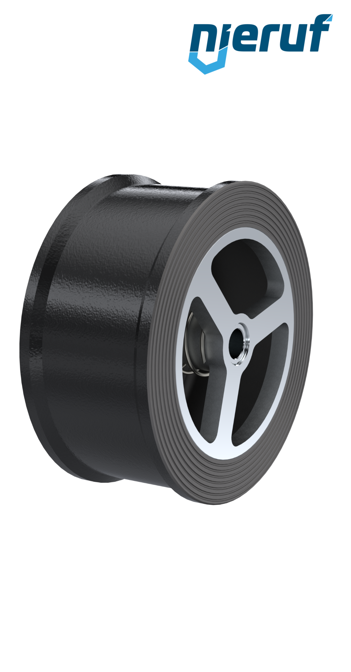 check valve DN 200 spheroidal graphite cast iron NBR PN 10-16 (+ASME B16.5 ANSI 150)