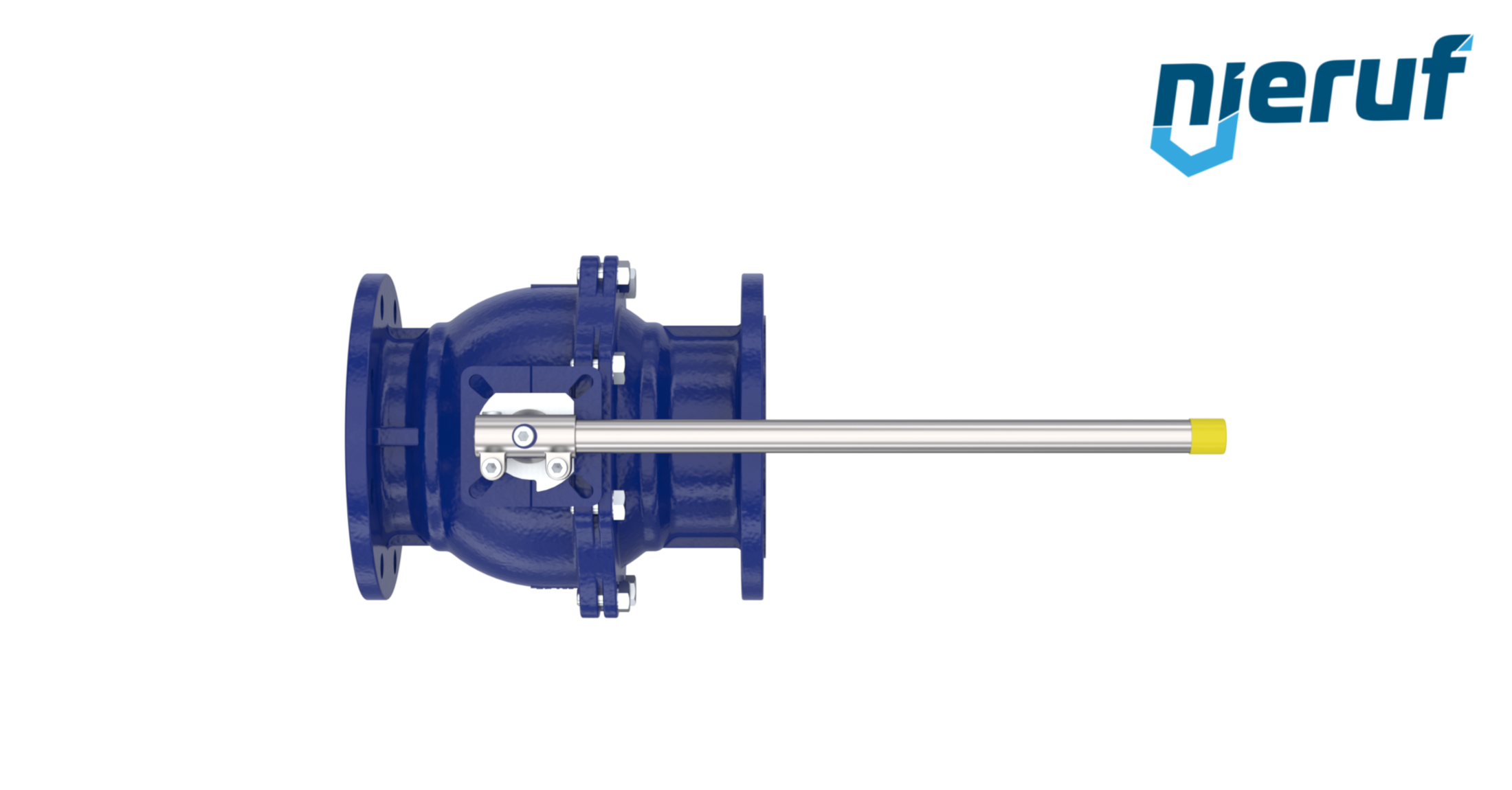 Steam-flange ball valve DN200 FK12 carbon steel 1.0619