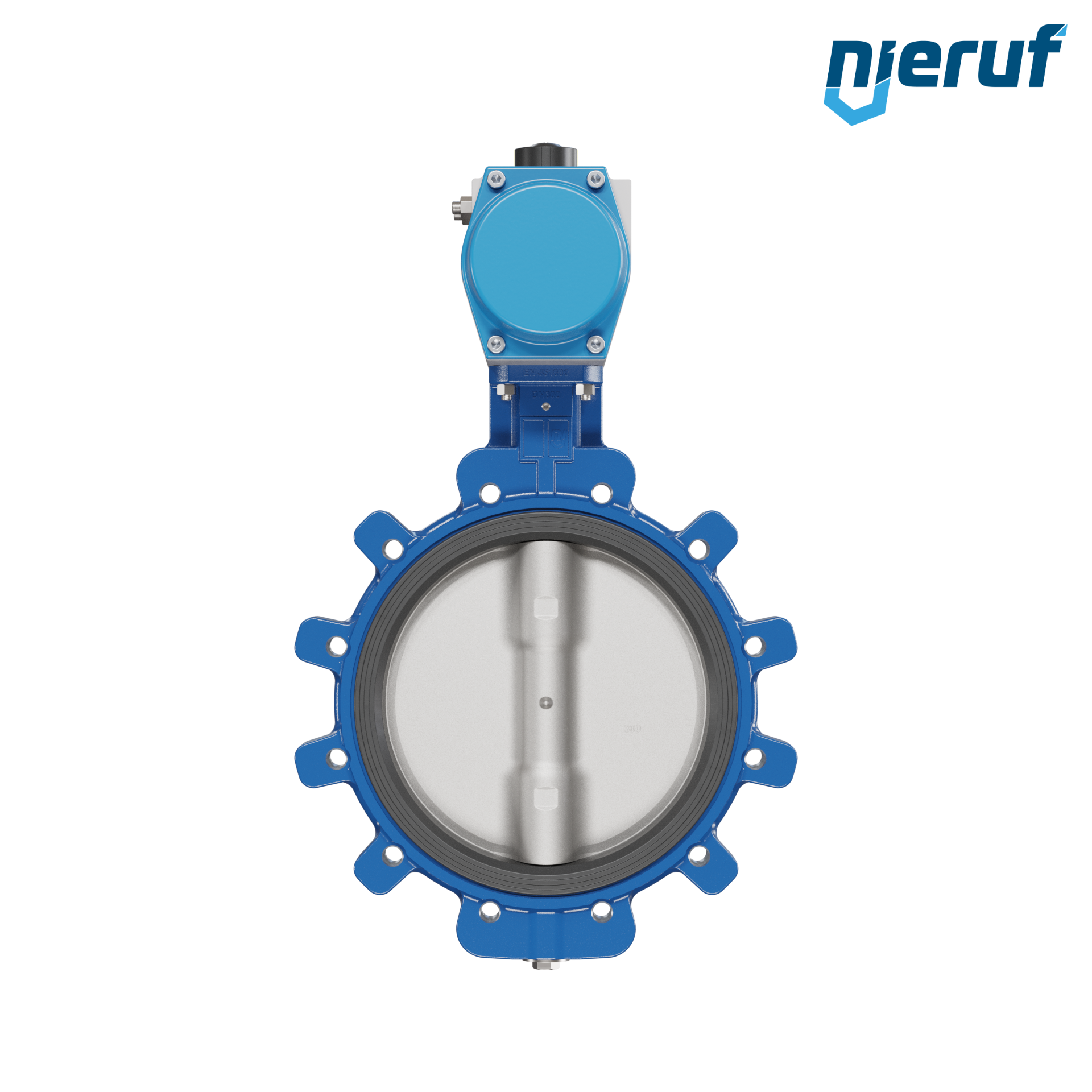 Butterfly valve DN 300  AK02 EPDM high temperature & FDA pneumatic actuator double acting