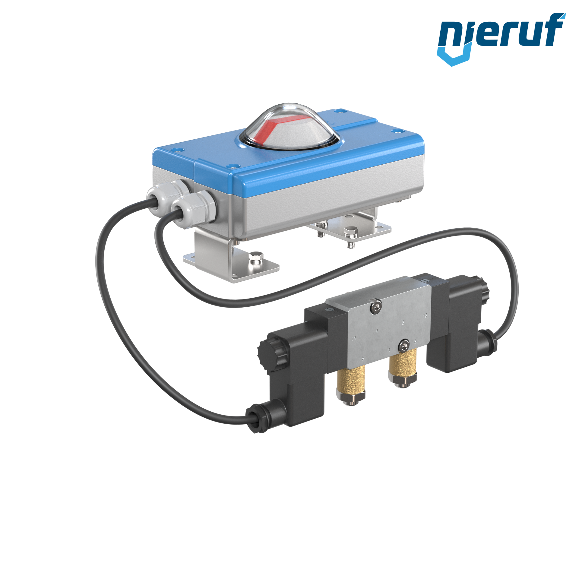 Positioner PS01 for pneumatic actuators double acting air volume more than 5 l Positioner PS01 for pneumatic actuators double acting air volume more than 5 l