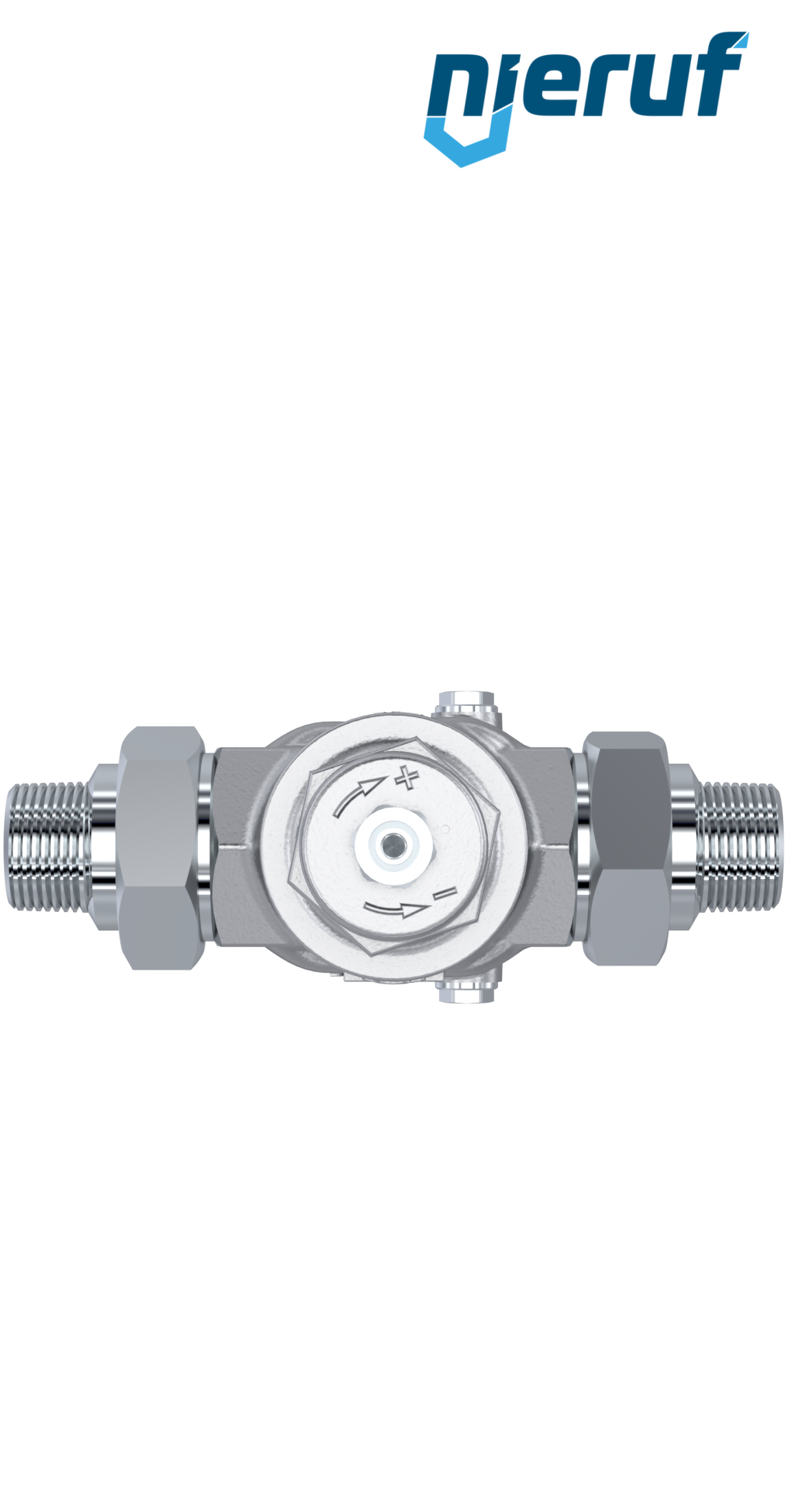 pressure reducing valve male thread 1/2" Inch DM12 stainless steel FPM 0.5 - 9.0 bar