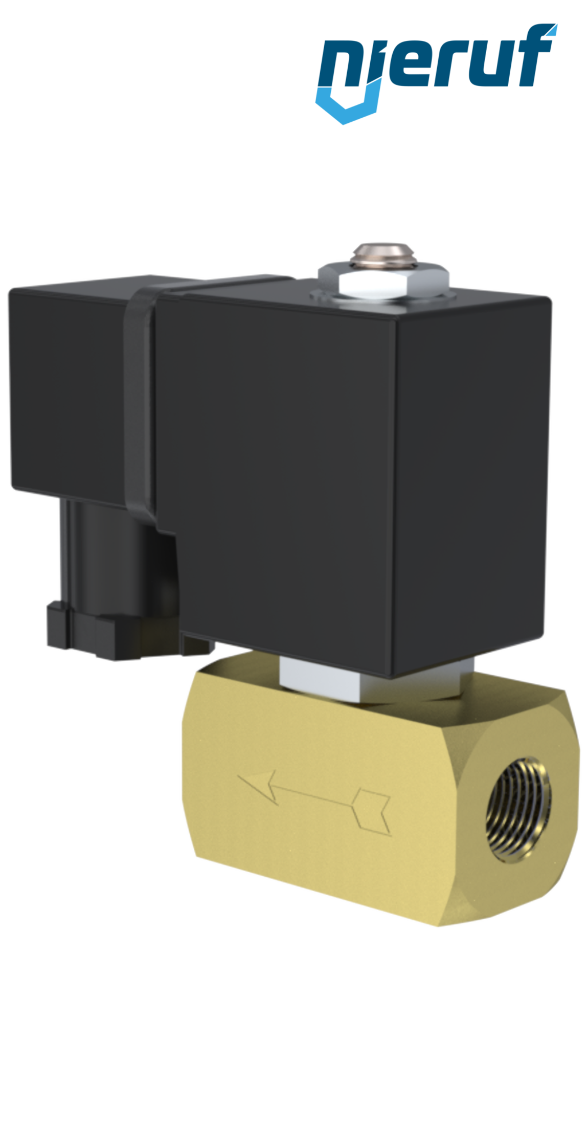 Solenoid valve DN2,0 G 1/4" Inch brass MV08 EPDM 24V DC