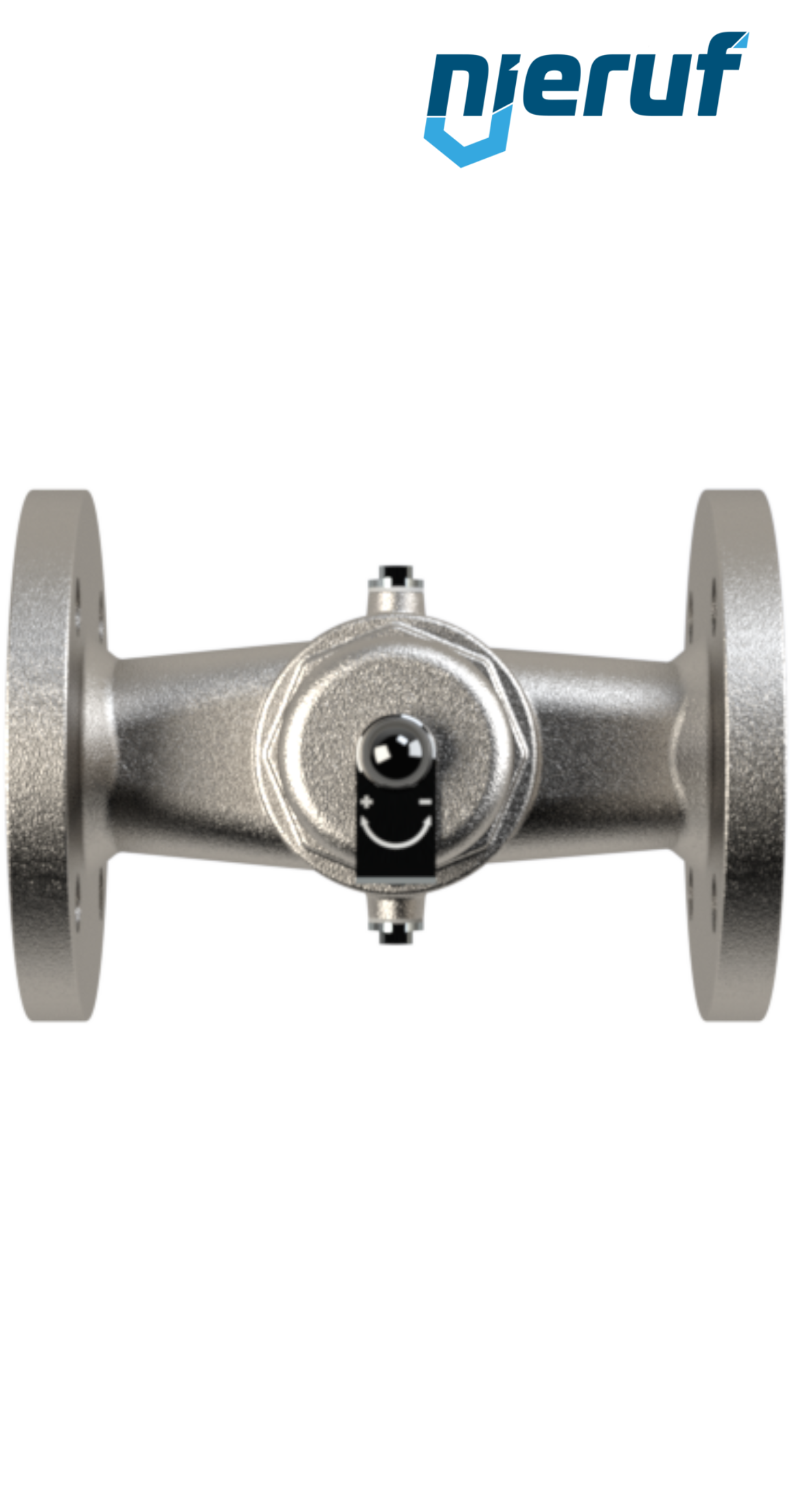 Flange-pressure reducing valve DN 40 PN40 DM08 stainless steel FKM 5.0 - 15.0 bar