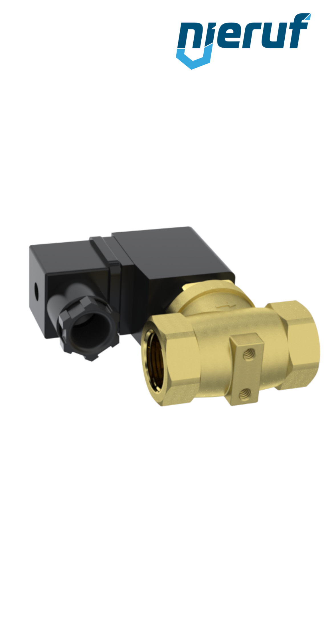 Solenoid valve G 3/8" Inch brass MV04 FKM 230V 50Hz