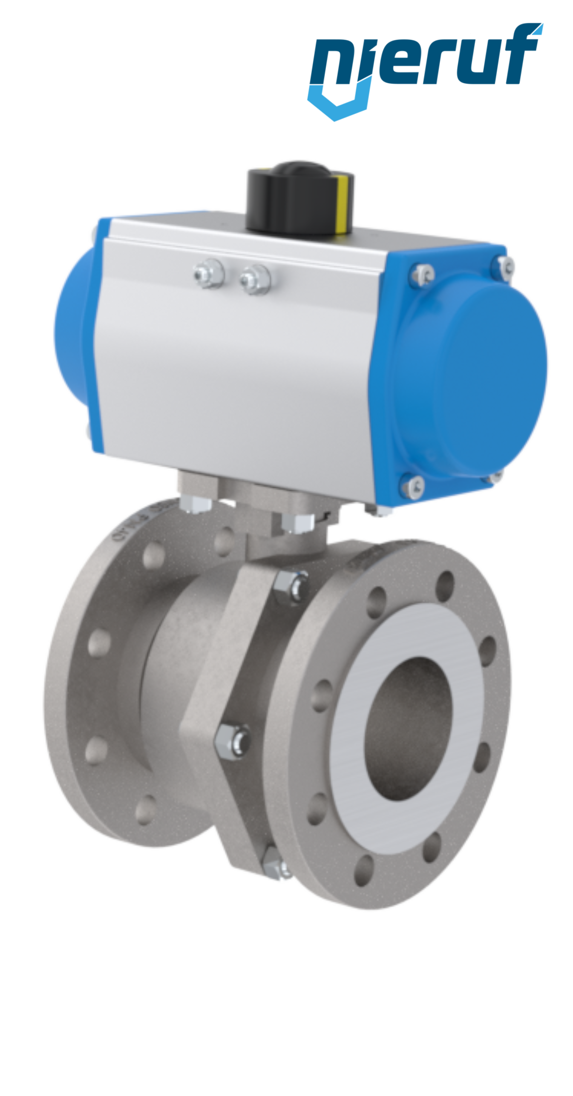 ball valve with actuator DN100 PK05 pneumatic actuator double acting