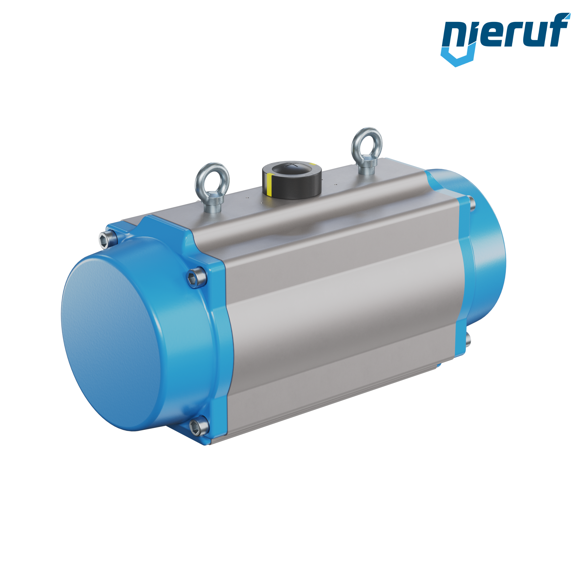 pneumatic actuator AN02 single acting, normally open GS-240 90° with 4 springs