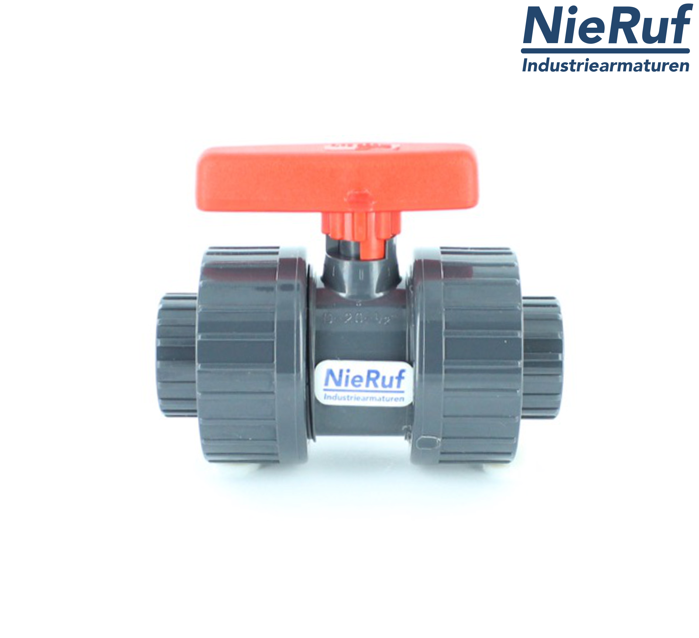 PVC-ball valve DN100 - 4" inch KK02 Hytrel/EPDM