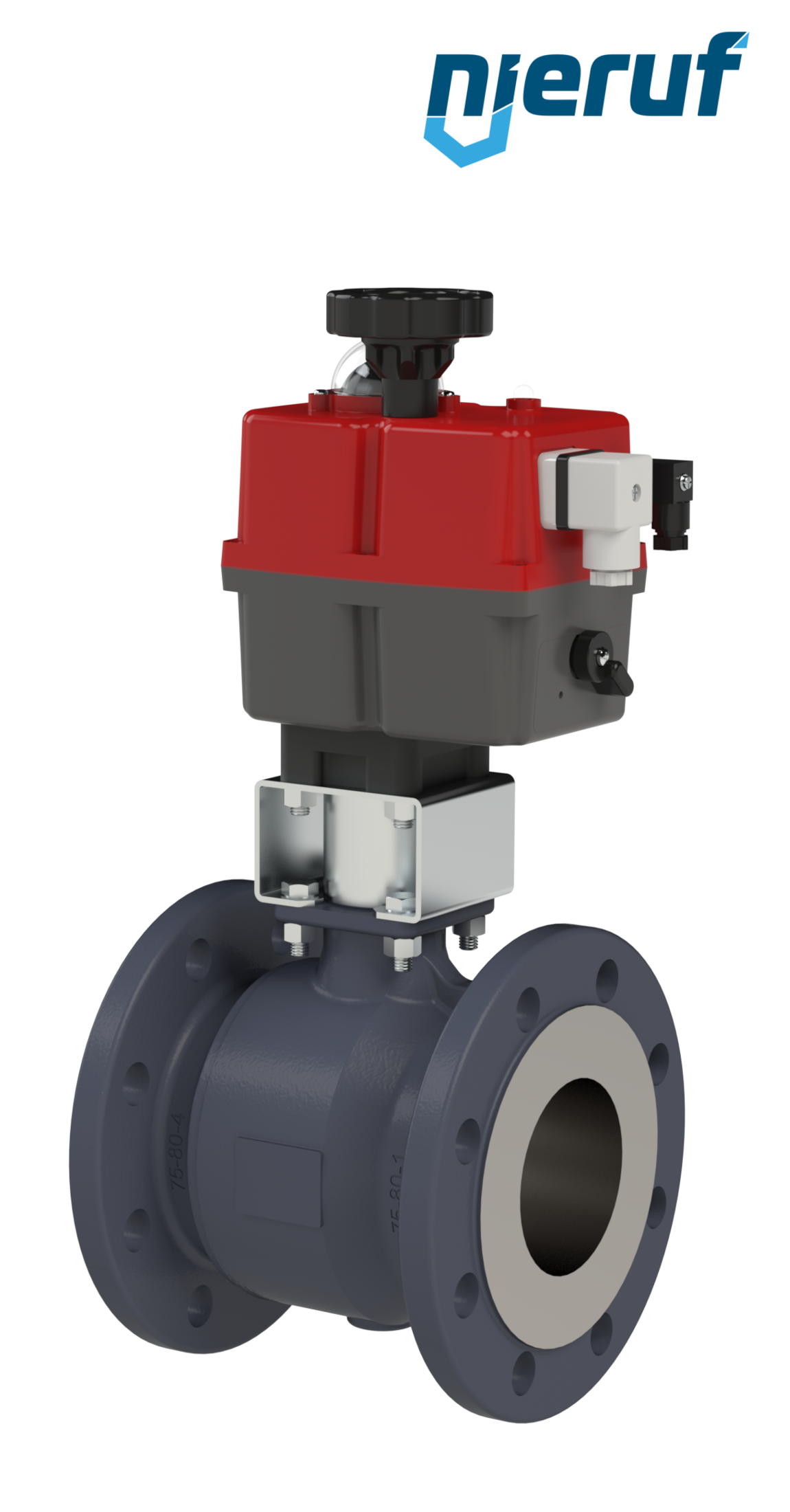 automatic-flange ball valve DN100 - 4" inch EK04 24V