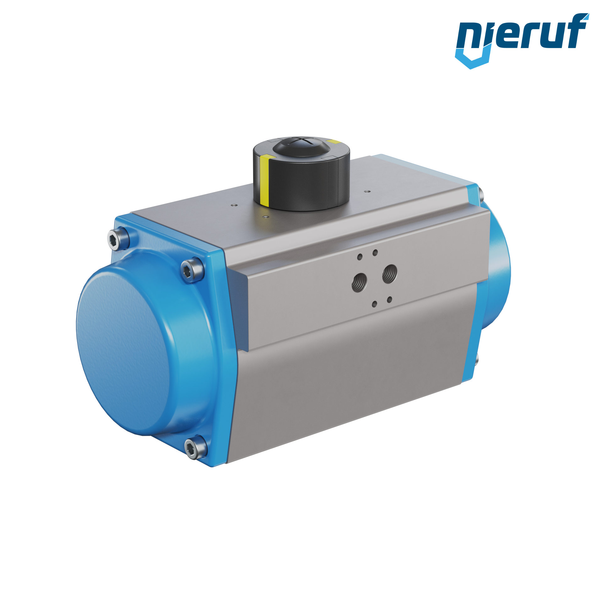 pneumatic actuator AN02 single acting, normally open GS-105 90° with 7 springs