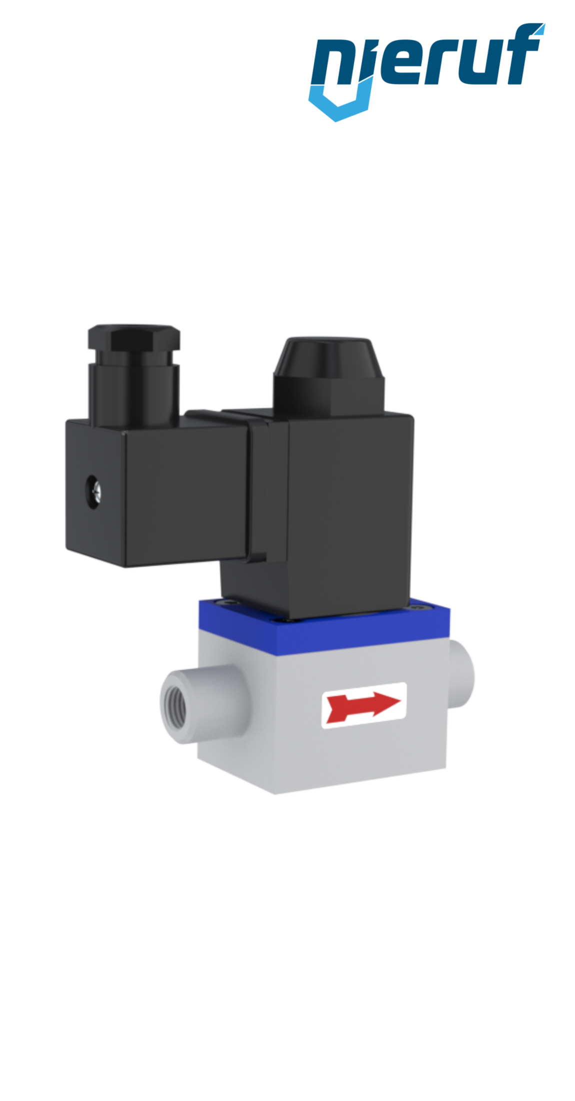 Solenoid valve-PVDF DN6,0 KV02 FKM 230V 50Hz