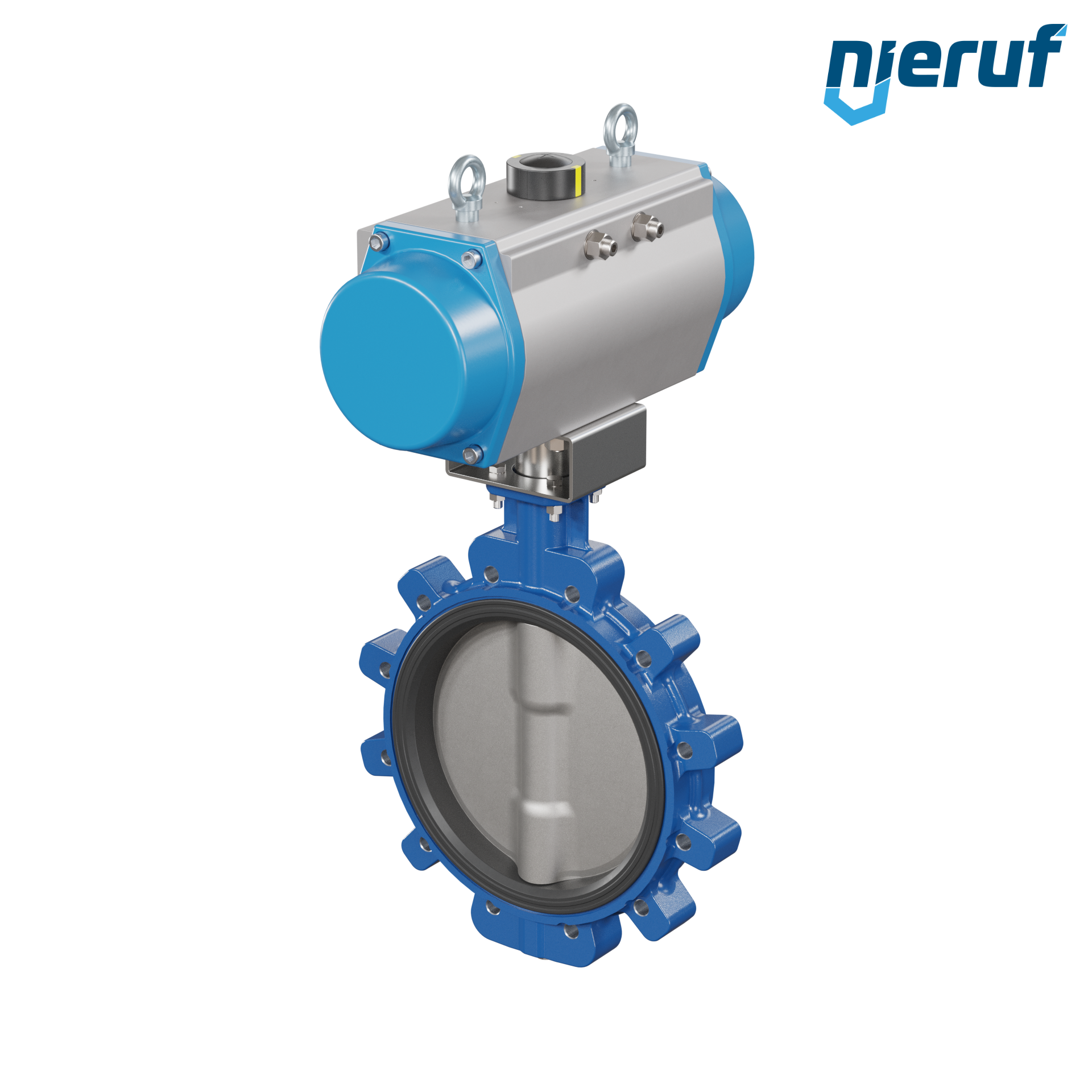 Butterfly valve DN 300  AK02 EPDM high temperature & FDA pneumatic actuator single acting normally closed