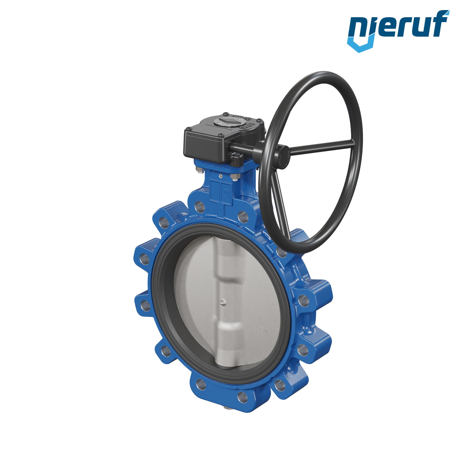 Butterfly valve AK02 DN 250 PN16 DVGW-water Worm gear