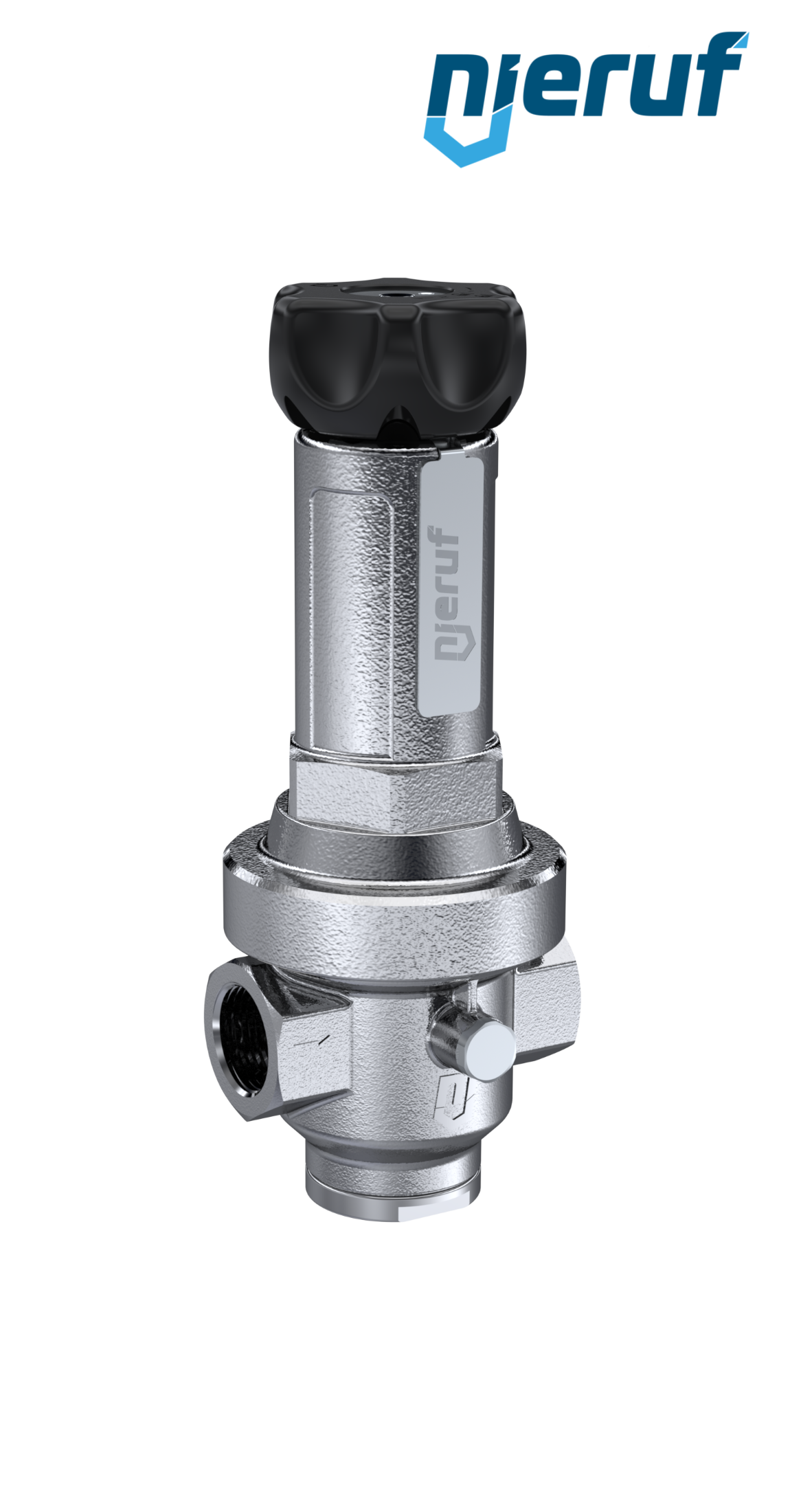 precision-pressure reducing valve with secondary venting 3/4" inch DM15 stainless steel FKM 0.5 - 15 bar