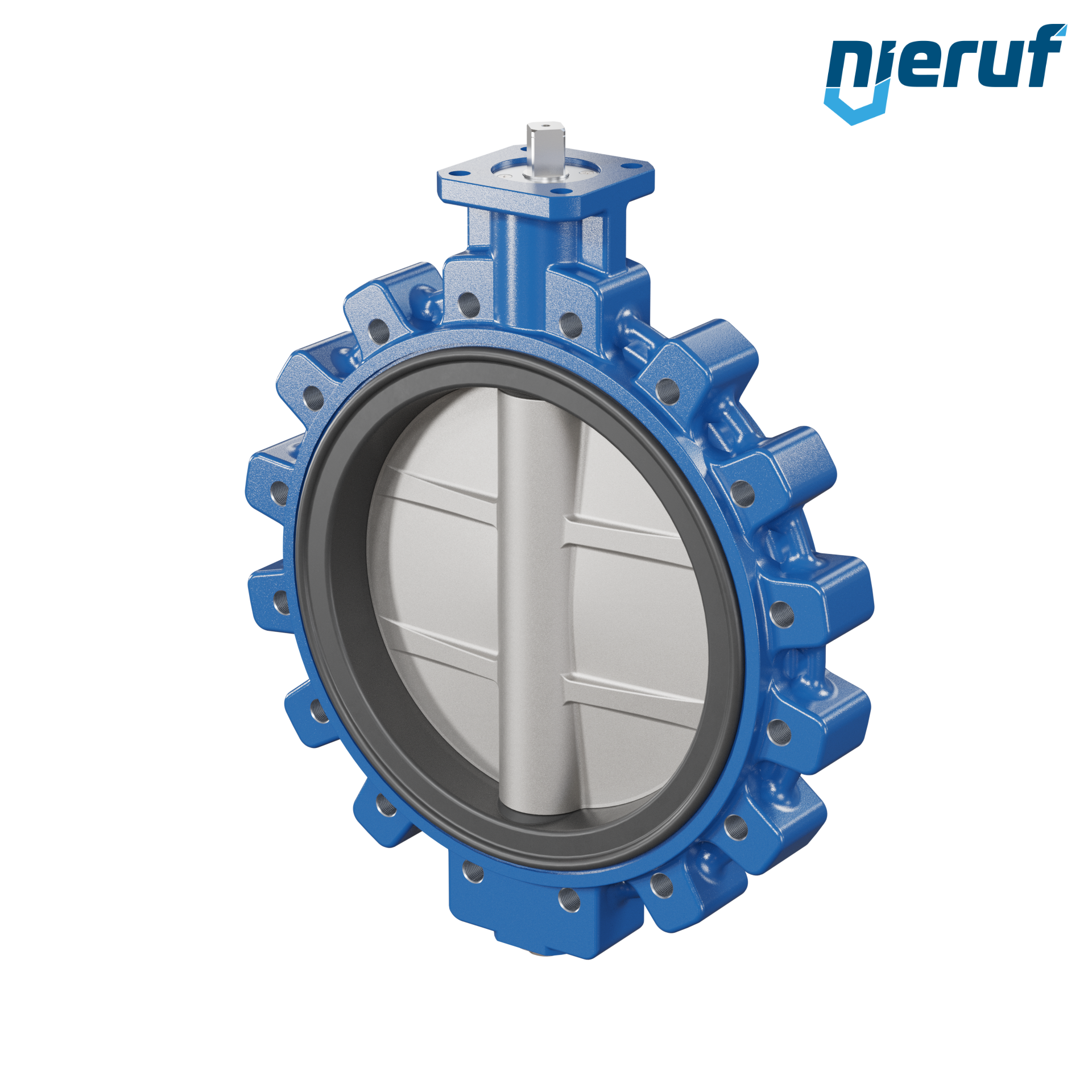 Butterfly valve AK02 DN 400 PN10 DVGW-gas without lever