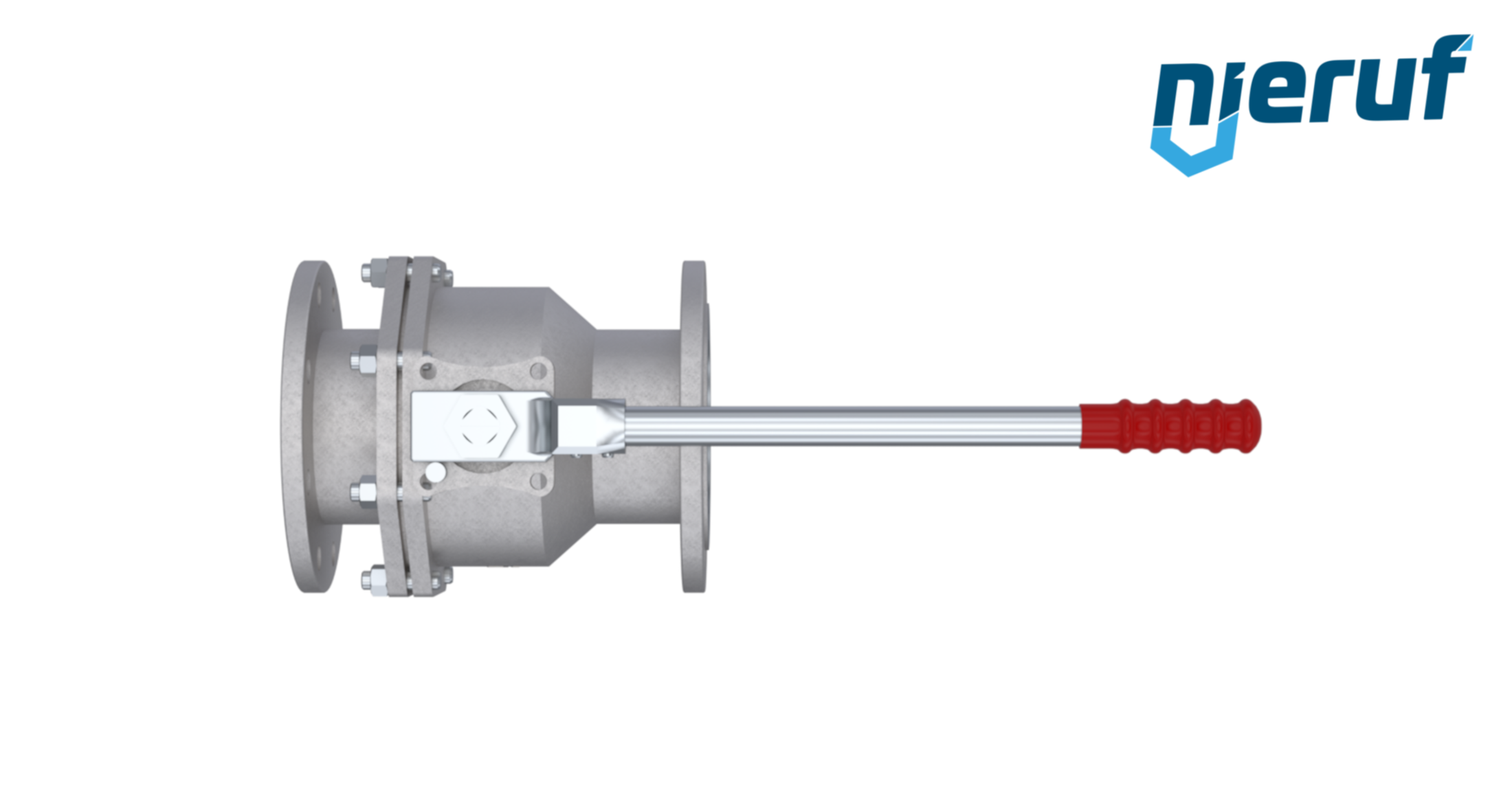 flange ball valve DN80 PN16 FK06 stainless steel 1.4408