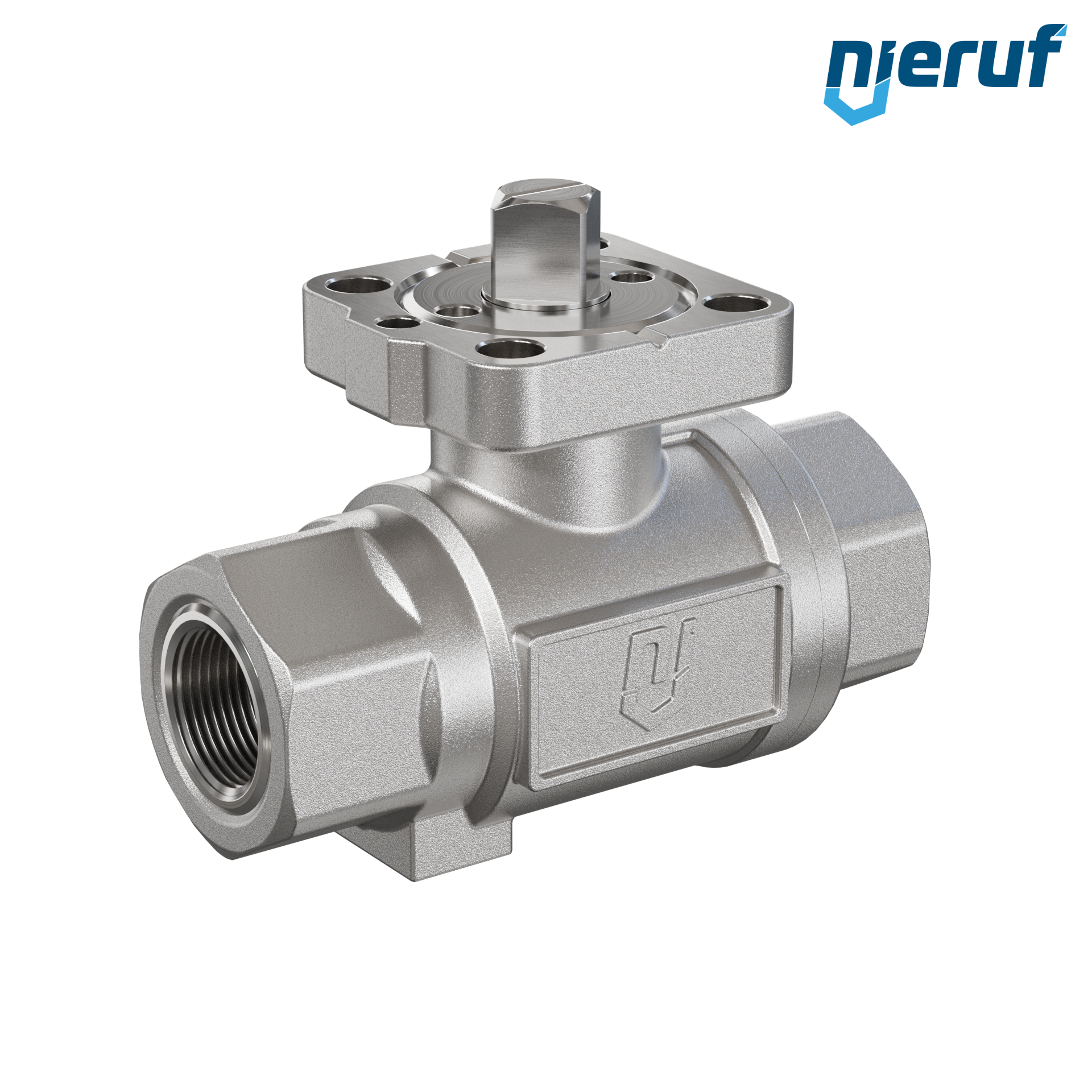 Gas ball valve DN10 - 3/8" inch GK06 without lever