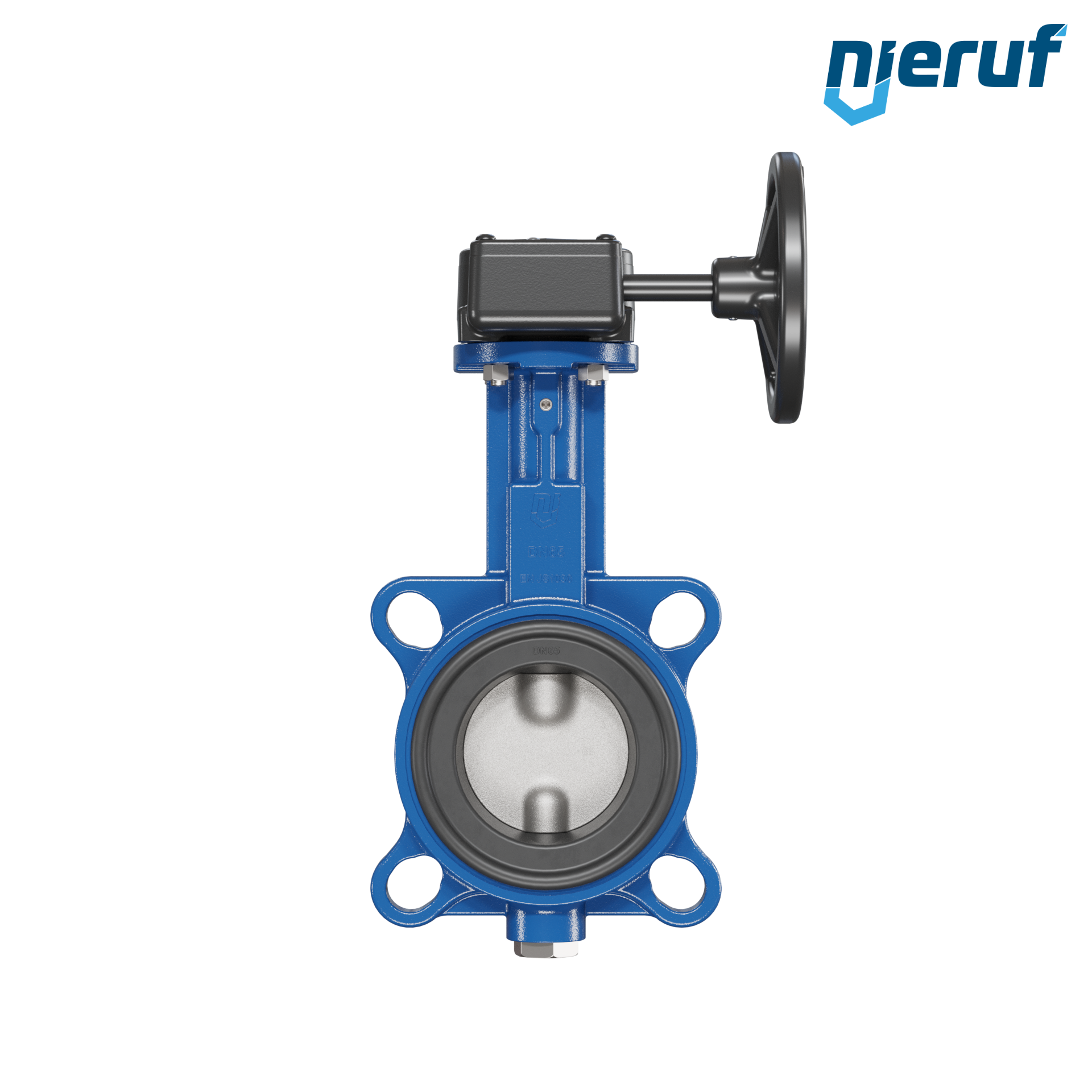 Butterfly valve AK01 DN 65 PN6-PN10-PN16 & ANSI150 DVGW-gas Worm gear