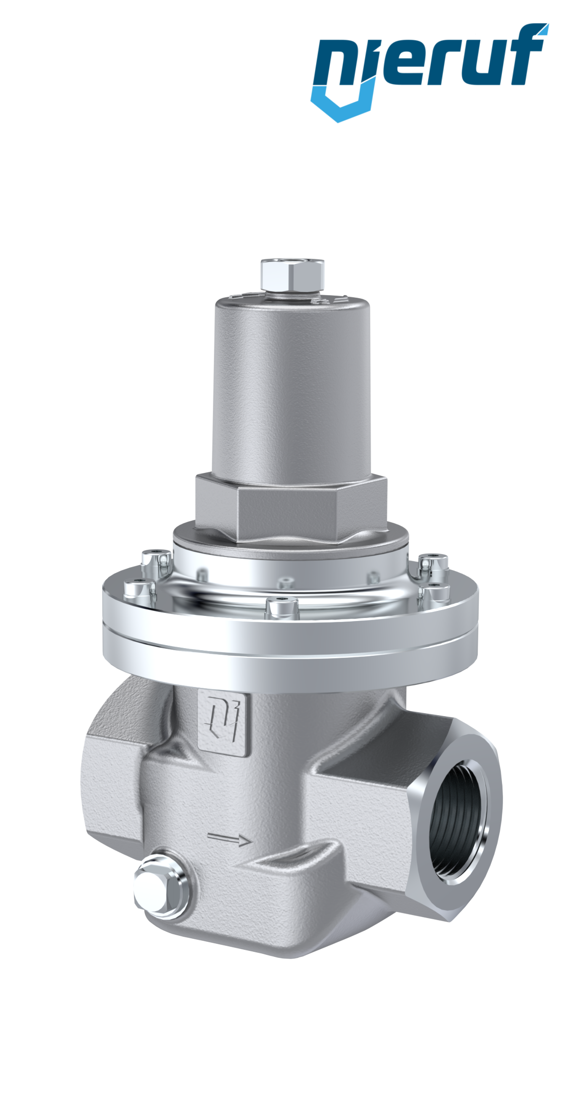thread pressure reducing valve 3/4" Inch NPT DM12 stainless steel FPM / FKM 0.2 - 2.0 bar