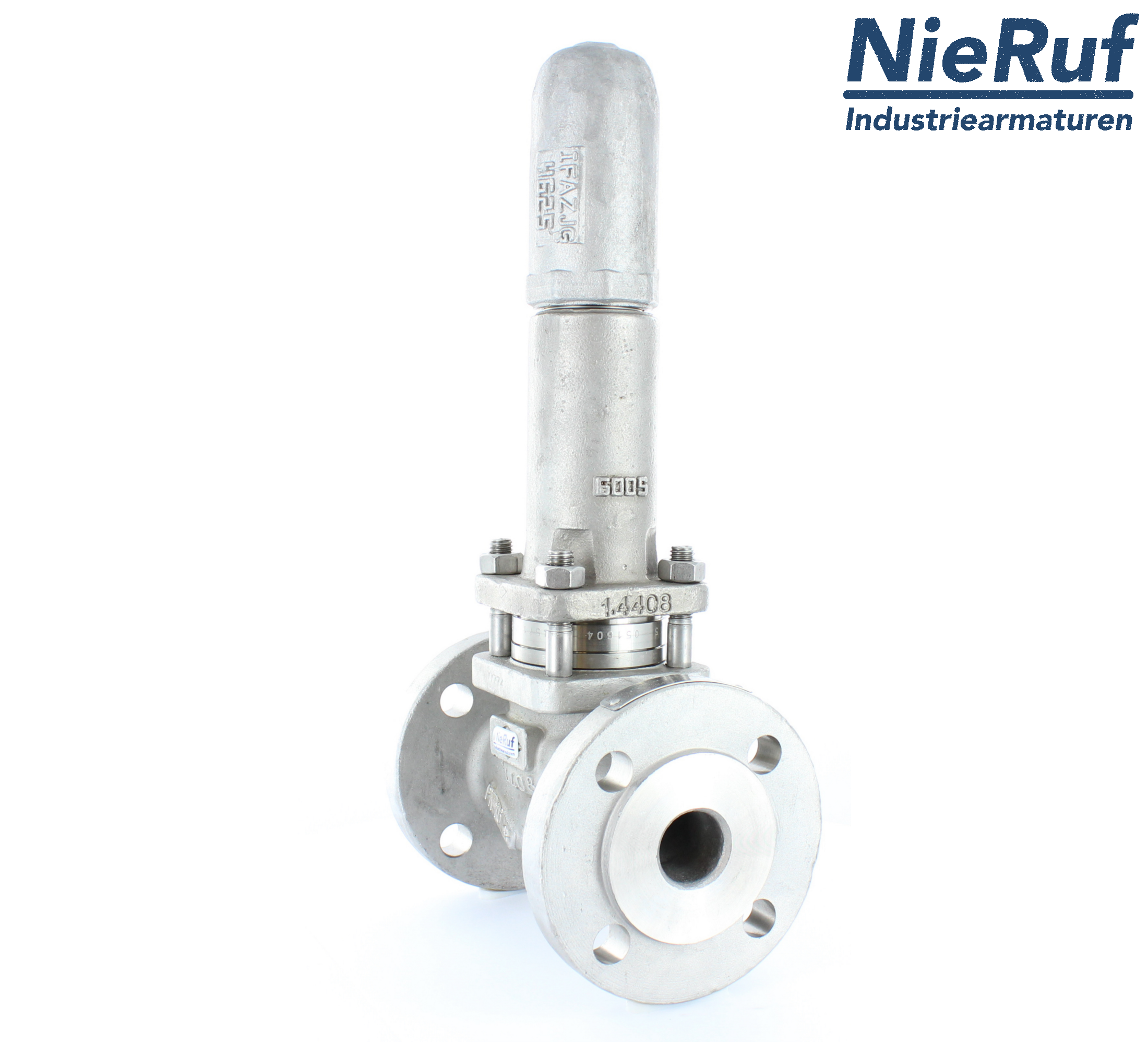 piston overflow valve DN 50 UV13 stainless steel AISI 316L 0,5 - 1,5 bar