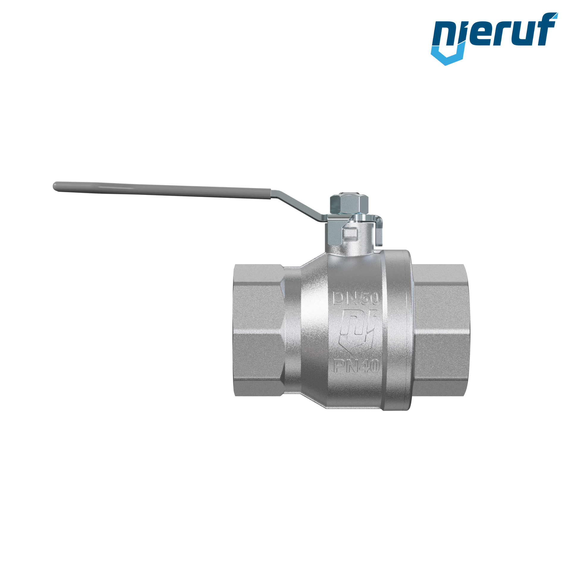 ball valve made of brass DN50 - 2" inch GK02 gas & water DVGW