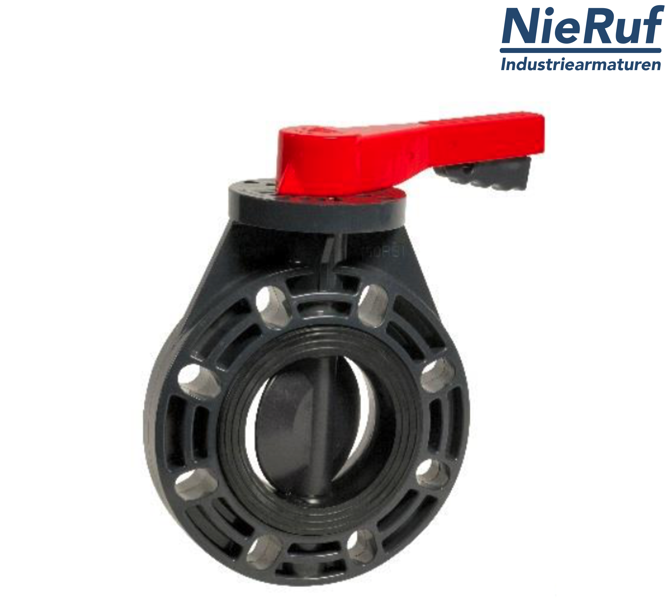 Butterfly-valve-PVC-U DN 65 PN10 AK07 EPDM notch lever