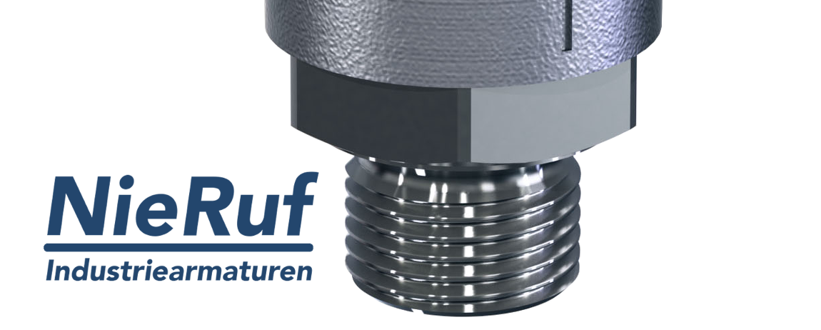 pressure regulator valve 1 1/2" inch fm UV04 stainless steel AISI 316L 12,0 - 20,0 bar